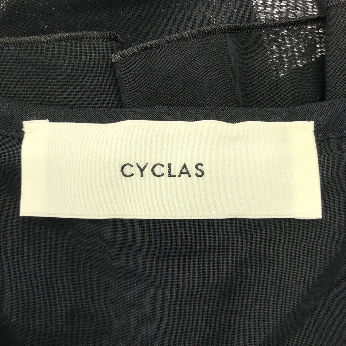 CYCLAS / シクラス コットン シアー フリル ブラウス