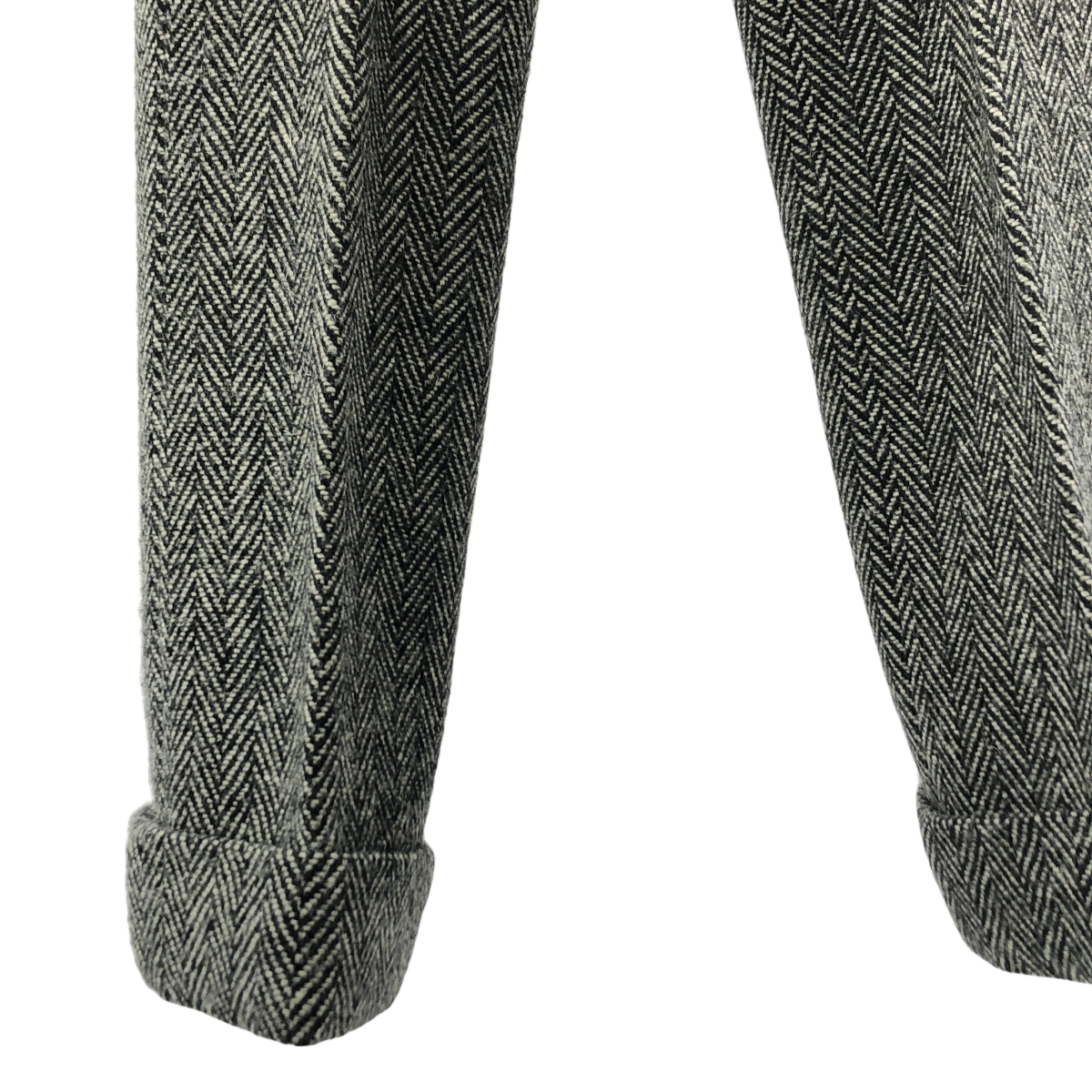 JUNYA WATANABE COMME des GARCONS / ジュンヤワタナベ 90s ツイード ヘリンボーン ロールアップ パンツ