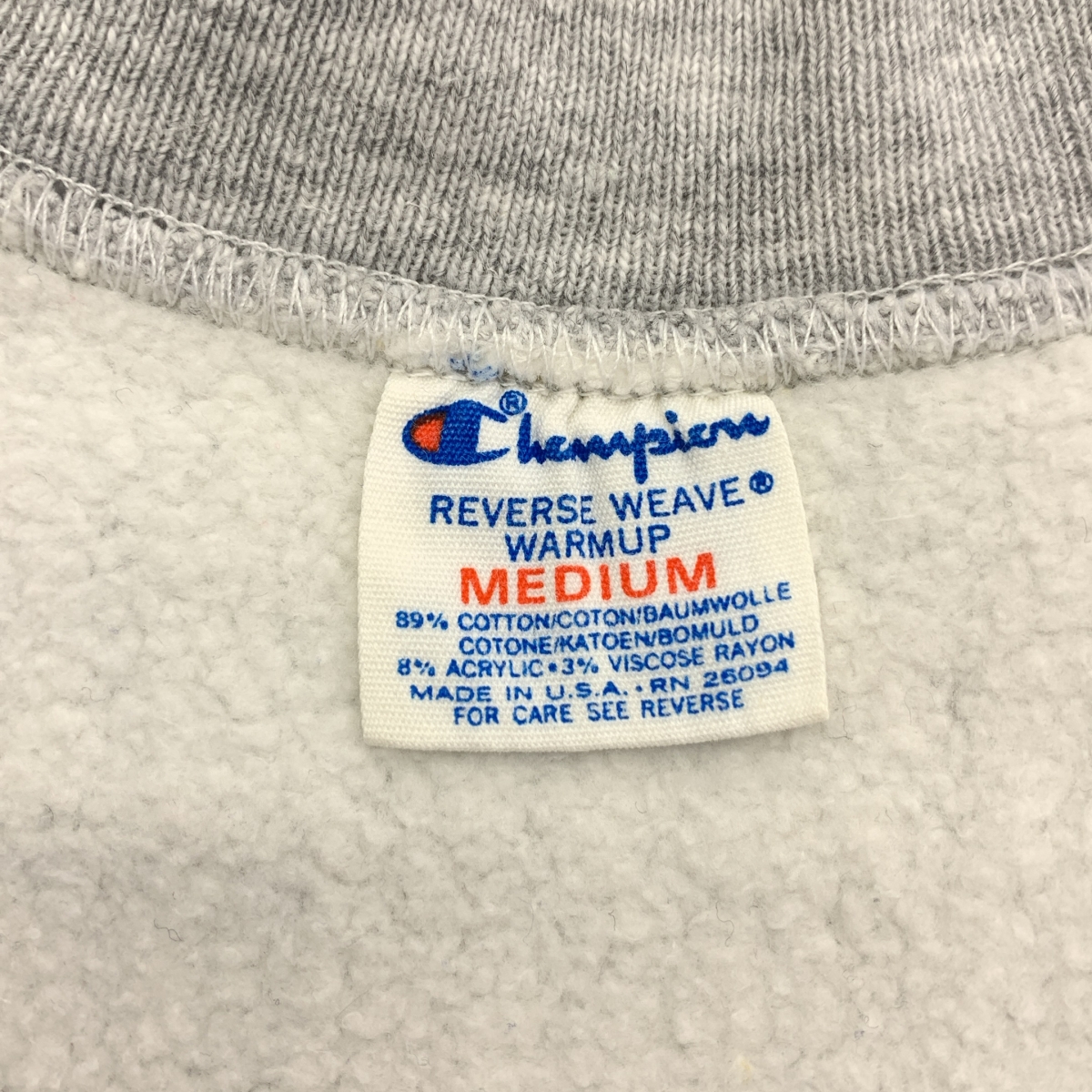 CHAMPION / チャンピオン VINTAGE / ヴィンテージ トリコタグ UNIVERSITY OF SUN DIEGO リバースウィーブ クルーネック プリントスウェット