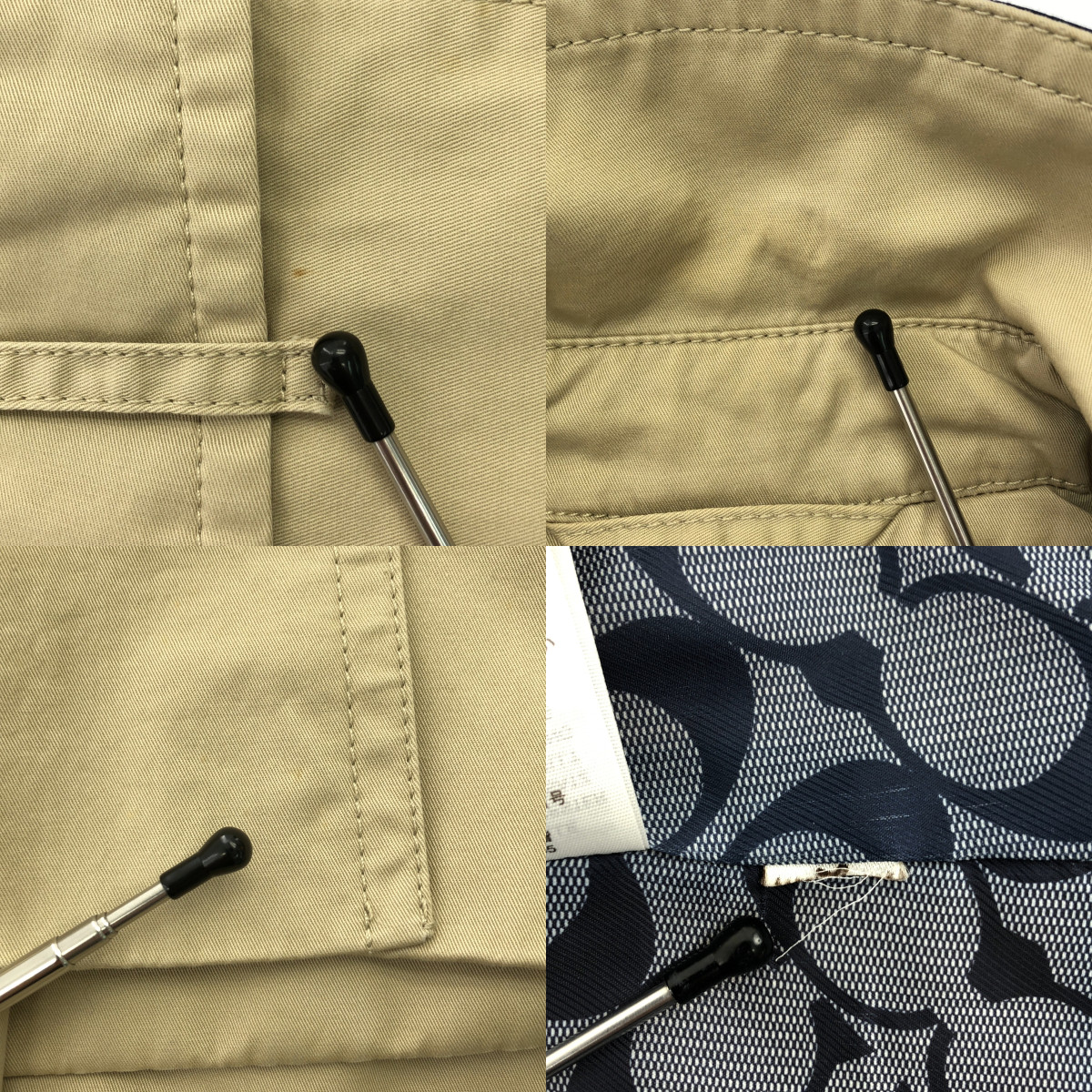 COACH / コーチ ダブルブレスト トレンチコート