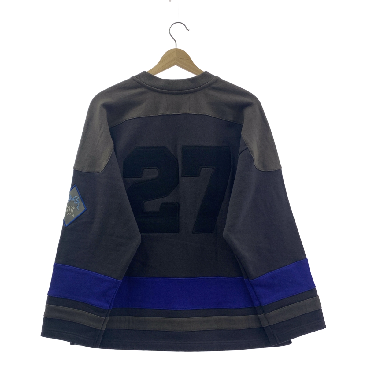 SON OF THE CHEESE / サノバチーズ 27 HOCKEY SHIRT Vネック ホッケー スウェット