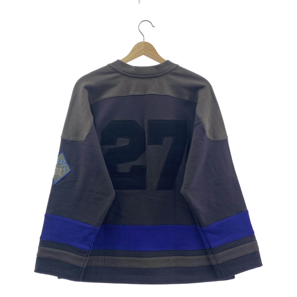 SON OF THE CHEESE / サノバチーズ 27 HOCKEY SHIRT Vネック ホッケー スウェット