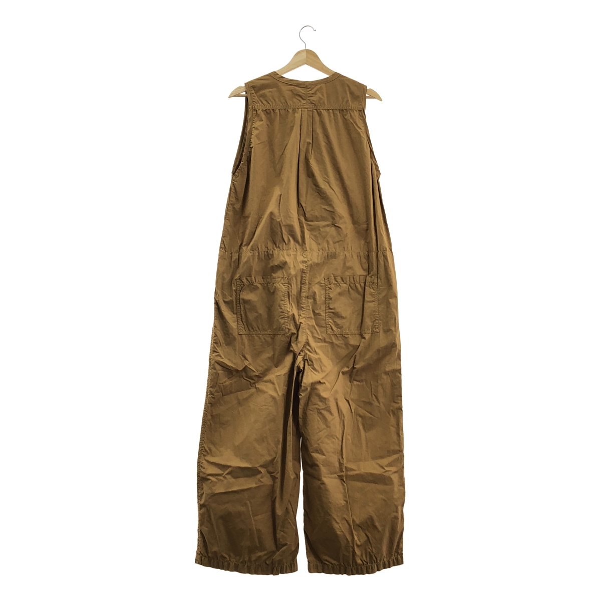 UNIVERSAL TISSU / ユニバーサルティシュ コットン タイプライター 3D オールインワン パンツ