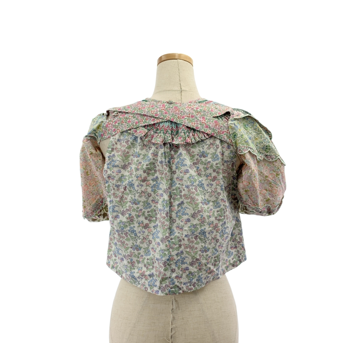 rurumu: / 縷縷夢兎るるむう Liberty attached sleeve top リバティ アタッチド スリーブ トップス