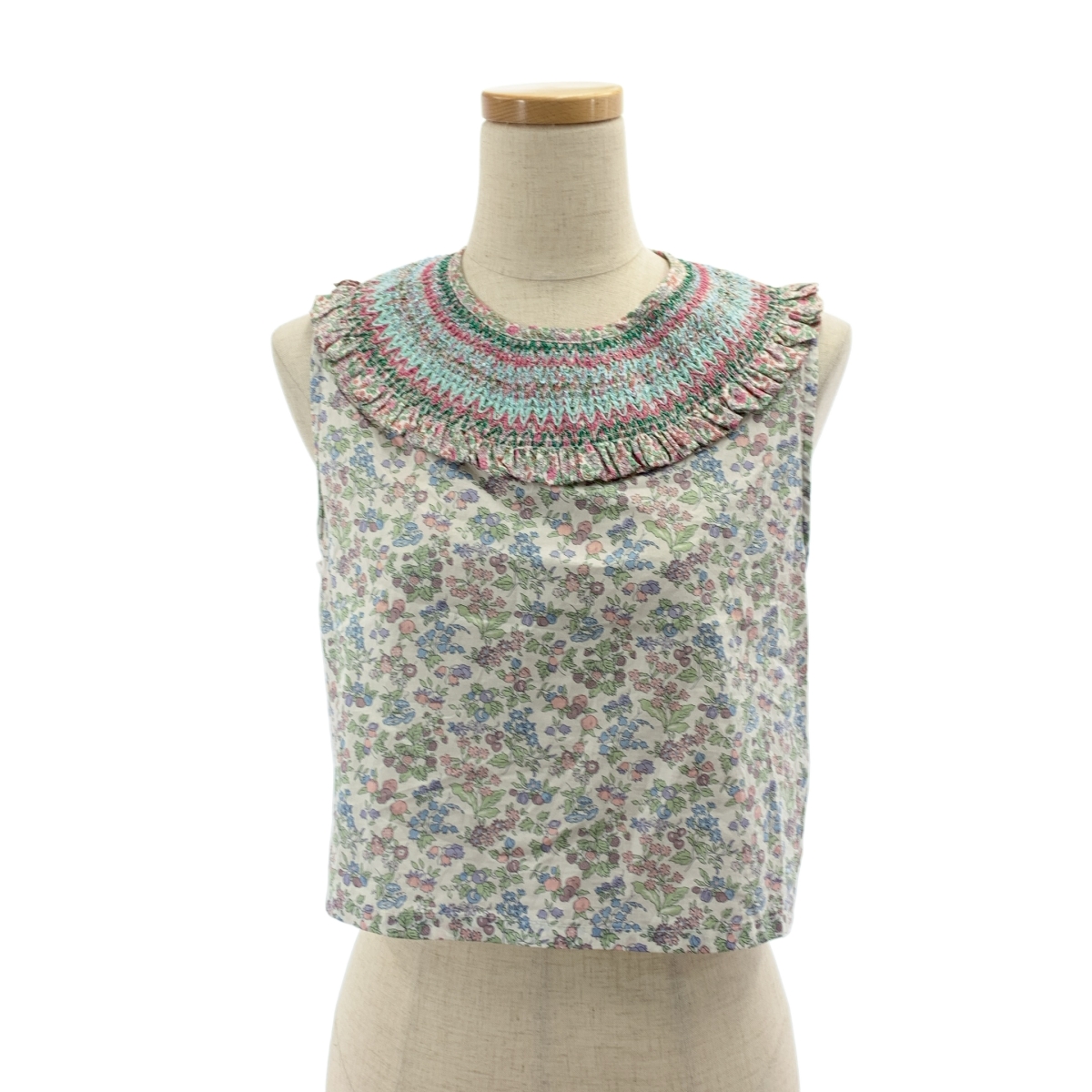 rurumu: / 縷縷夢兎るるむう Liberty attached sleeve top リバティ アタッチド スリーブ トップス