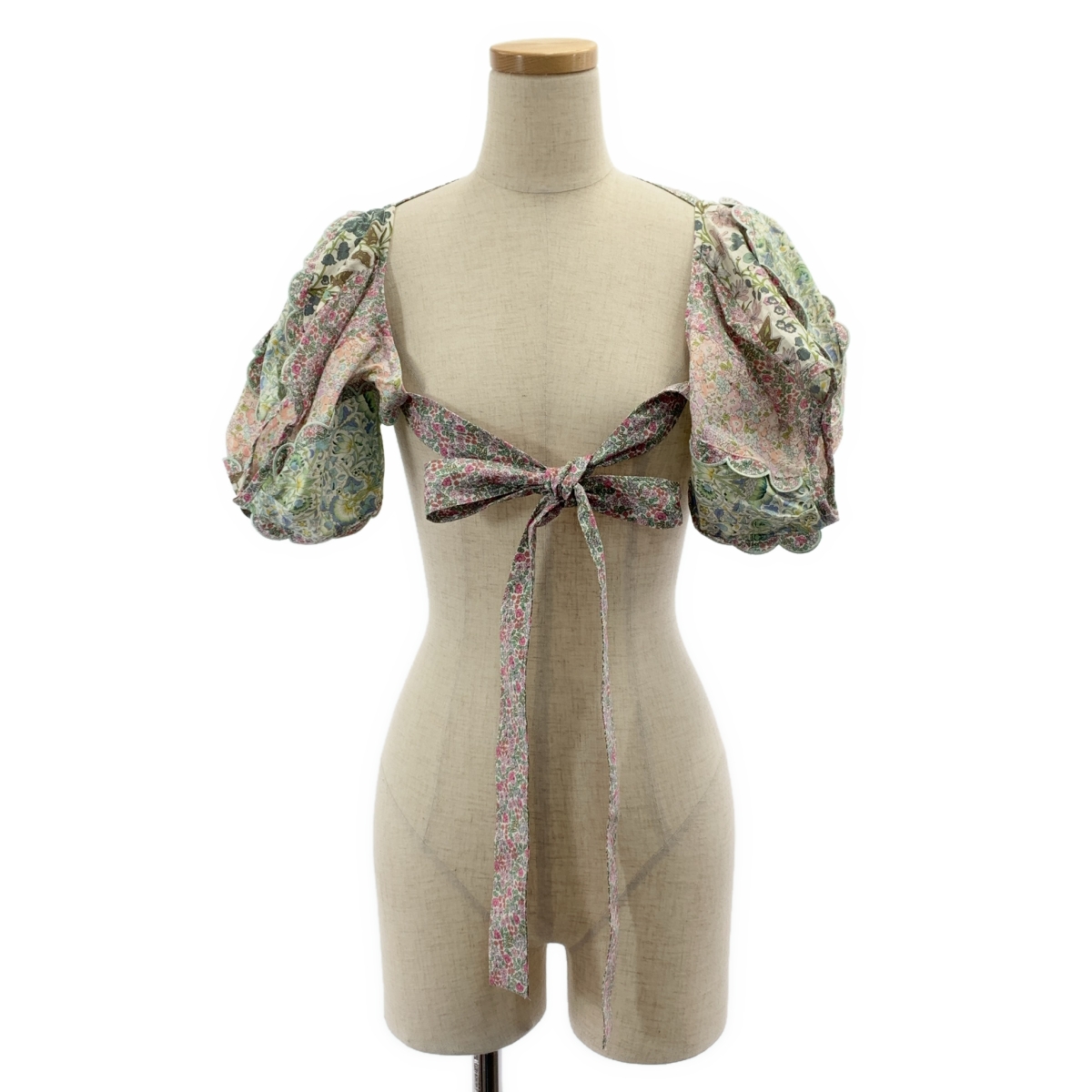 rurumu: / 縷縷夢兎るるむう Liberty attached sleeve top リバティ アタッチド スリーブ トップス