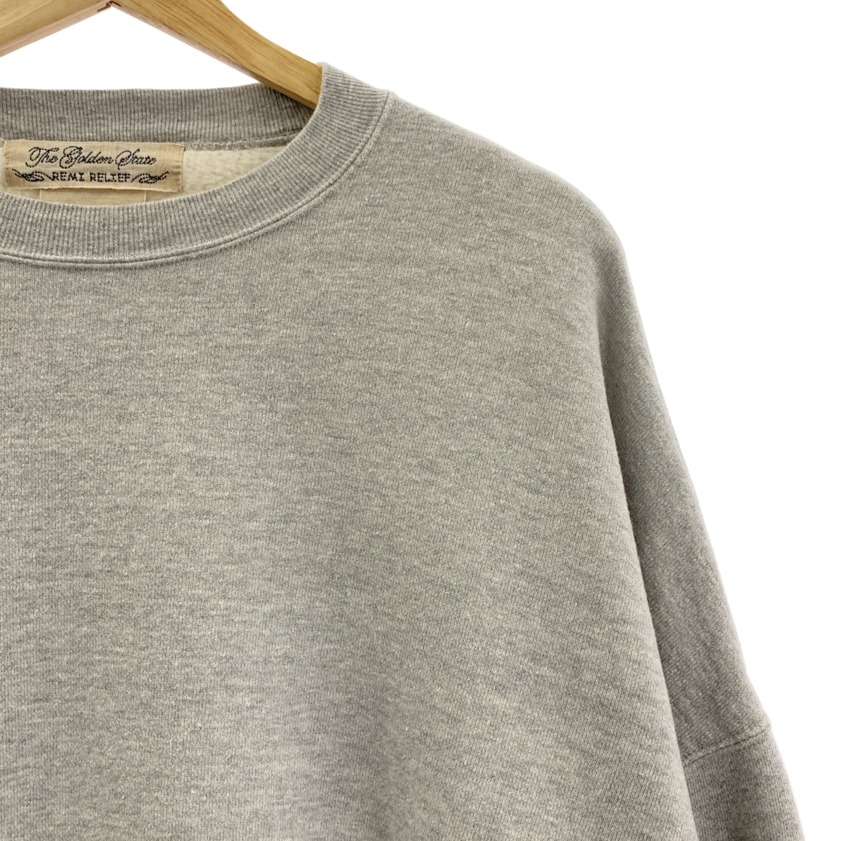 REMI RELIEF / レミレリーフ × THE SHISHIKUI シシクイ Brushed Crew オーバーサイズ クルーネックスウェット