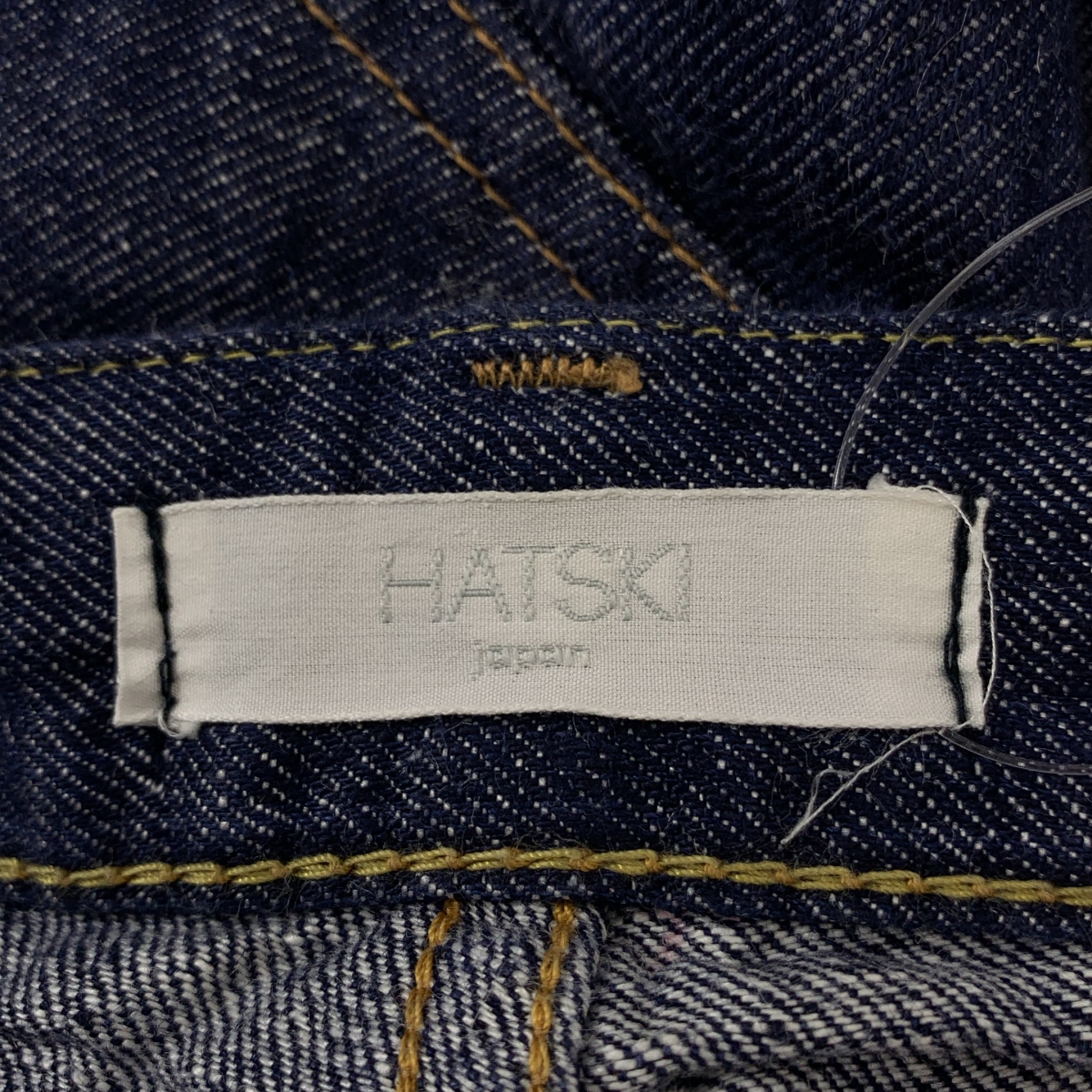 HATSKI / ハツキ ルーズ ワイドデニムパンツ