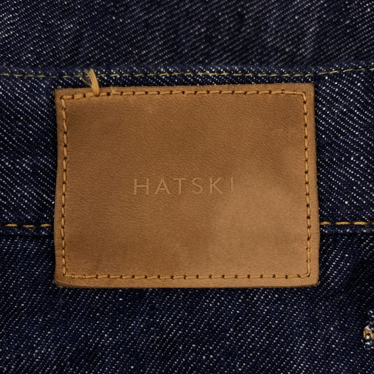 HATSKI / ハツキ ルーズ ワイドデニムパンツ
