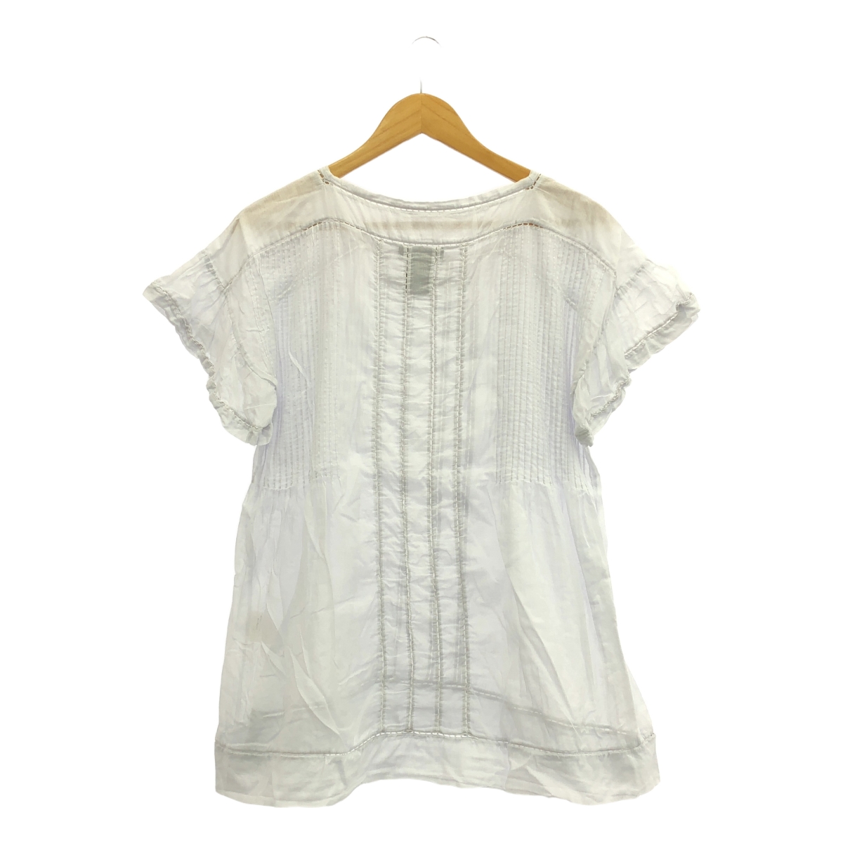 ISABEL MARANT ETOILE / イザベルマランエトワール コットン ピンタック ブラウス