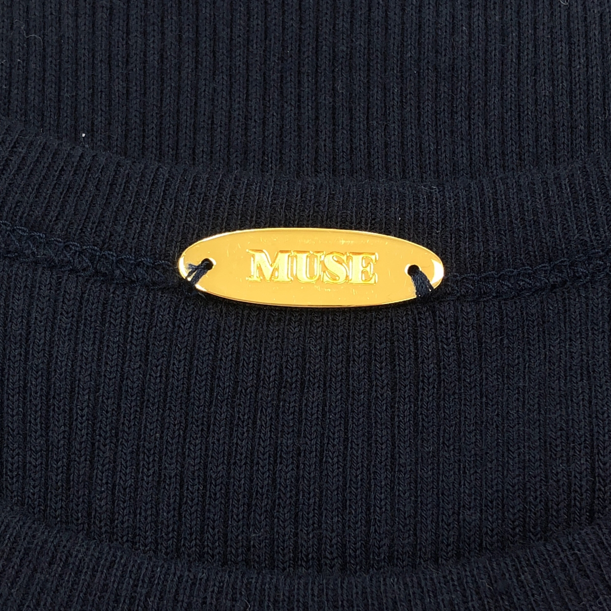 MUSE de Deuxieme Classe / ミューズドゥーズィーエムクラス Loosey リブ タンクトップ