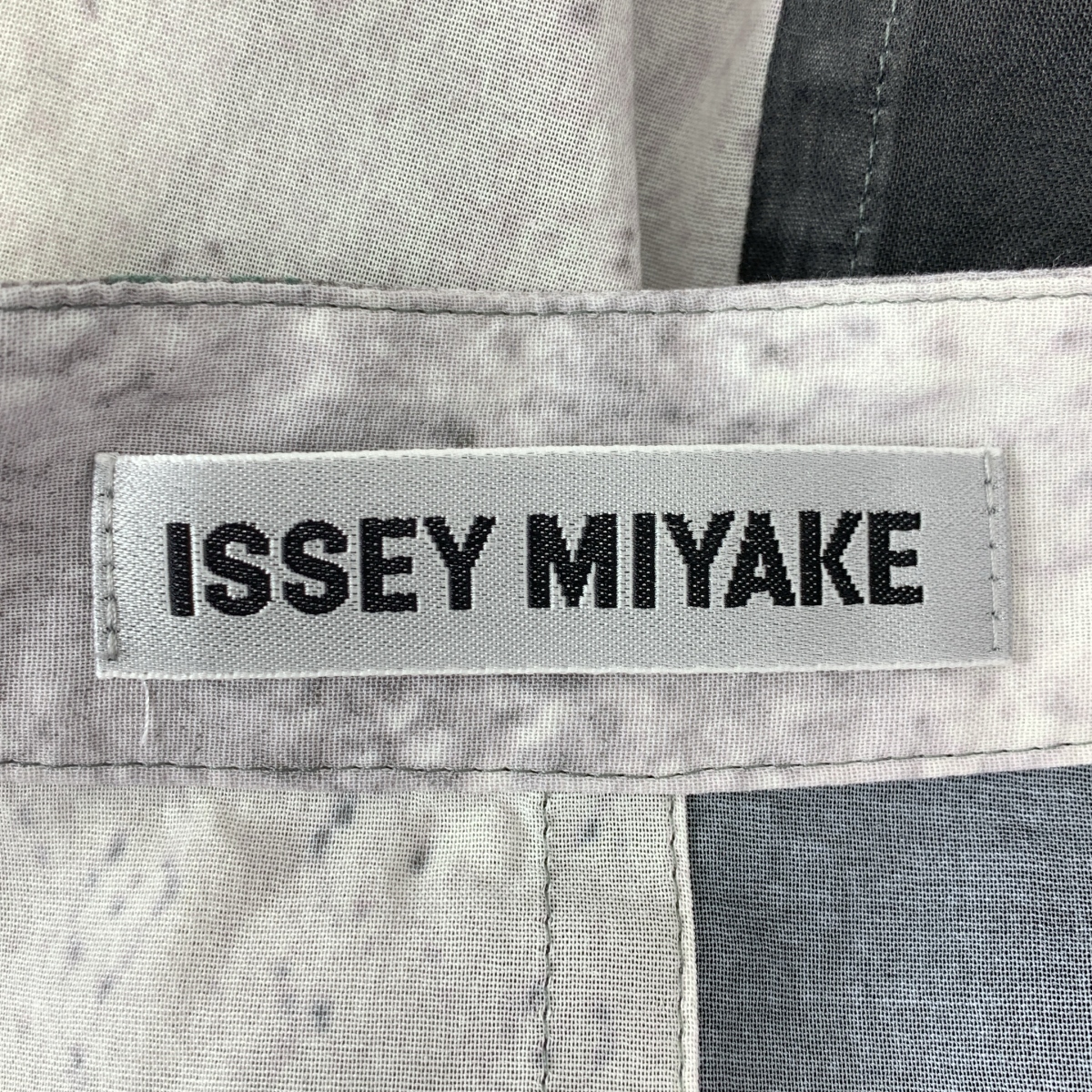ISSEY MIYAKE / イッセイミヤケ SHADOW STUDY コットン プリント シャツ
