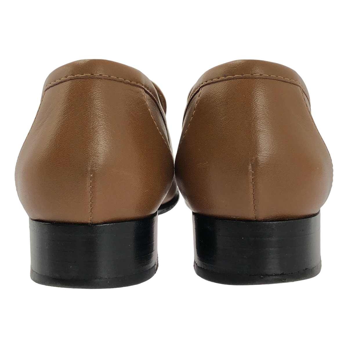 HERMES / エルメス Destin / デスタン レザー ケリーバックル ロゴ ローファー 革靴