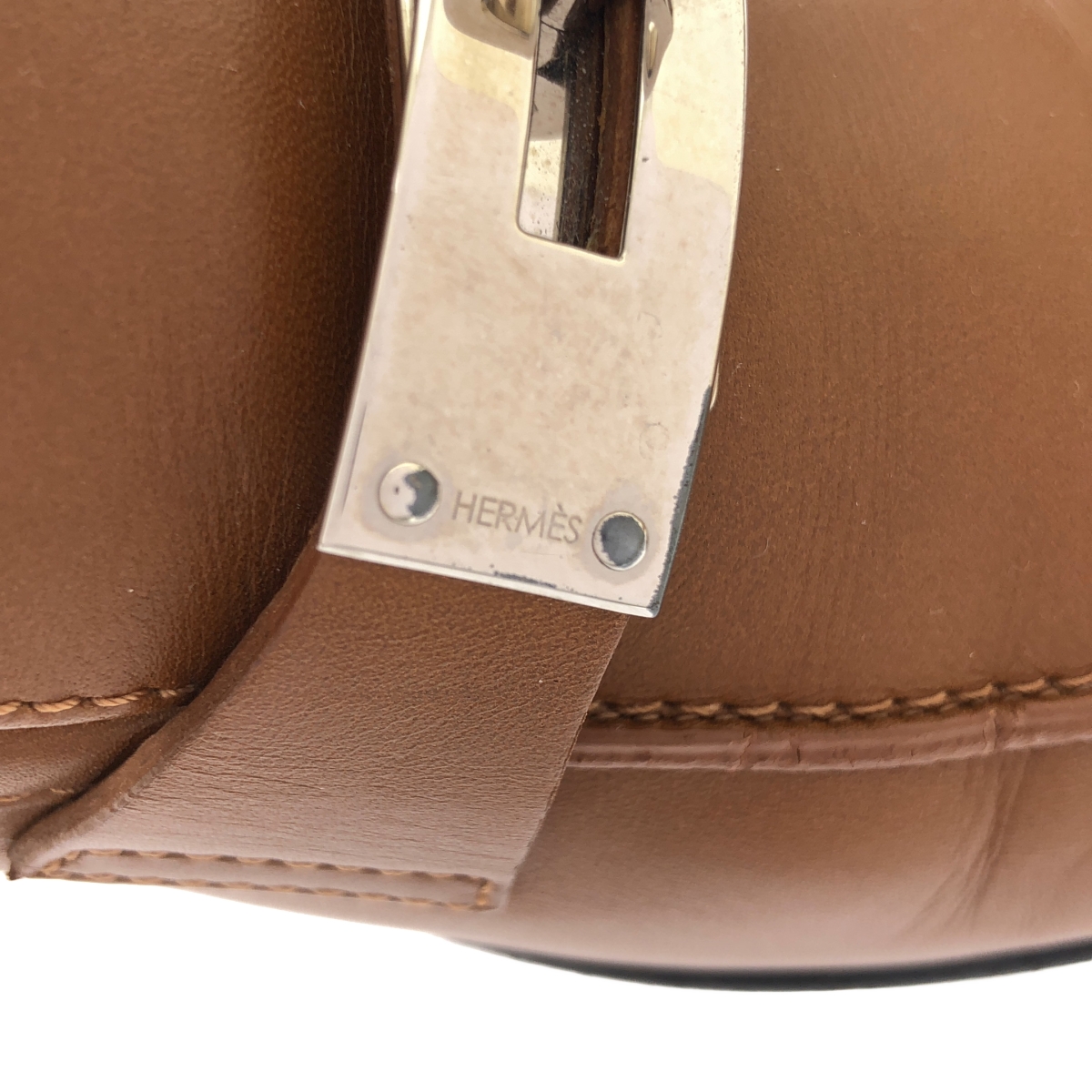 HERMES / エルメス Destin / デスタン レザー ケリーバックル ロゴ ローファー 革靴