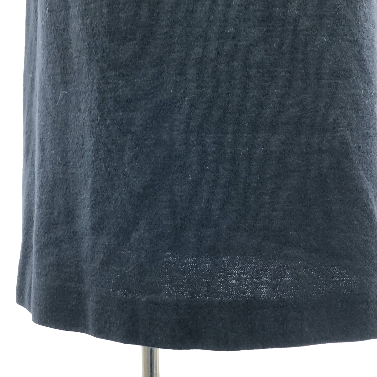 YVES SAINT LAURENT / イヴサンローラン ウール ロゴボタン ミリタリー ダブルポケット ワンピース