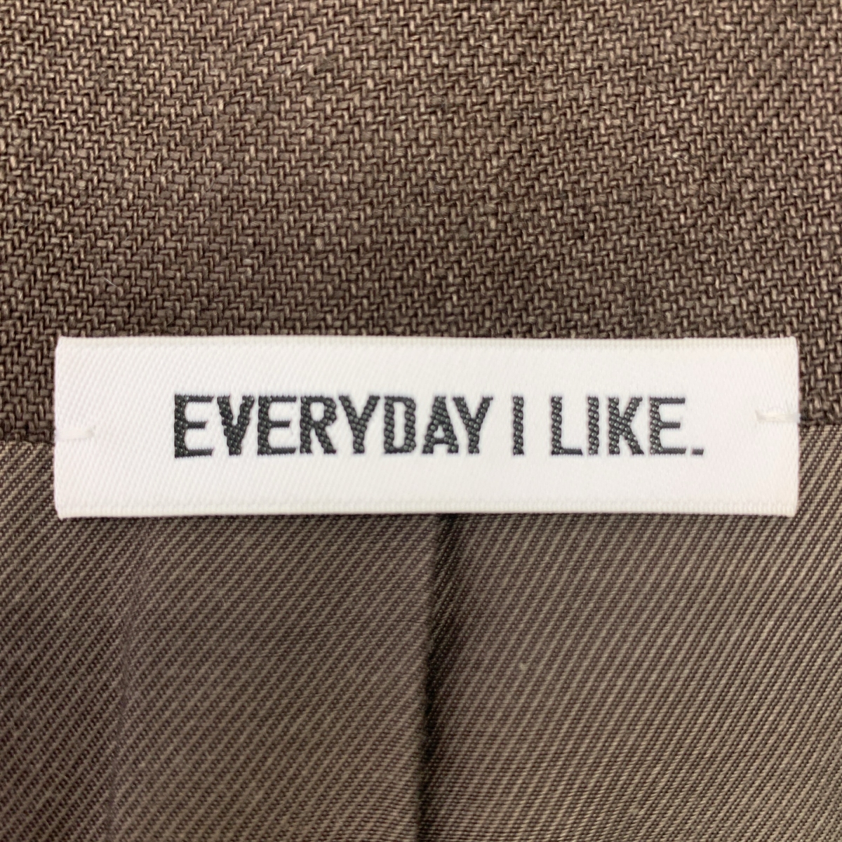 Deuxieme Classe / ドゥーズィエムクラス Linen Collarless リネンカラーレス ブレザー ノーカラージャケット