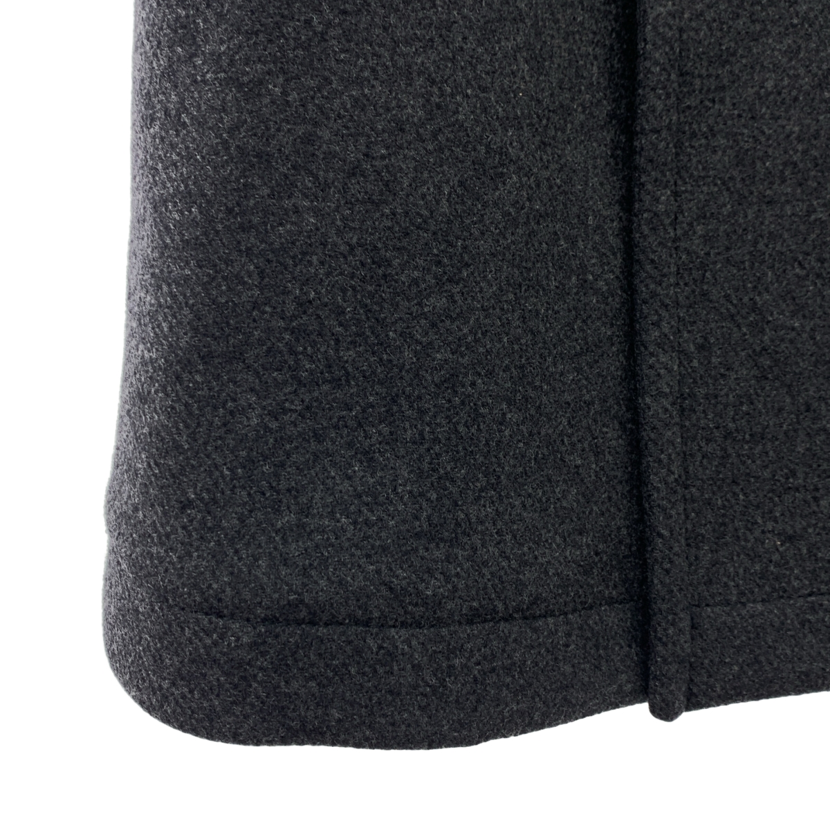 STELLA McCARTNEY / ステラマッカートニー ウールメルトン ベルクロ ダブル ロングコート