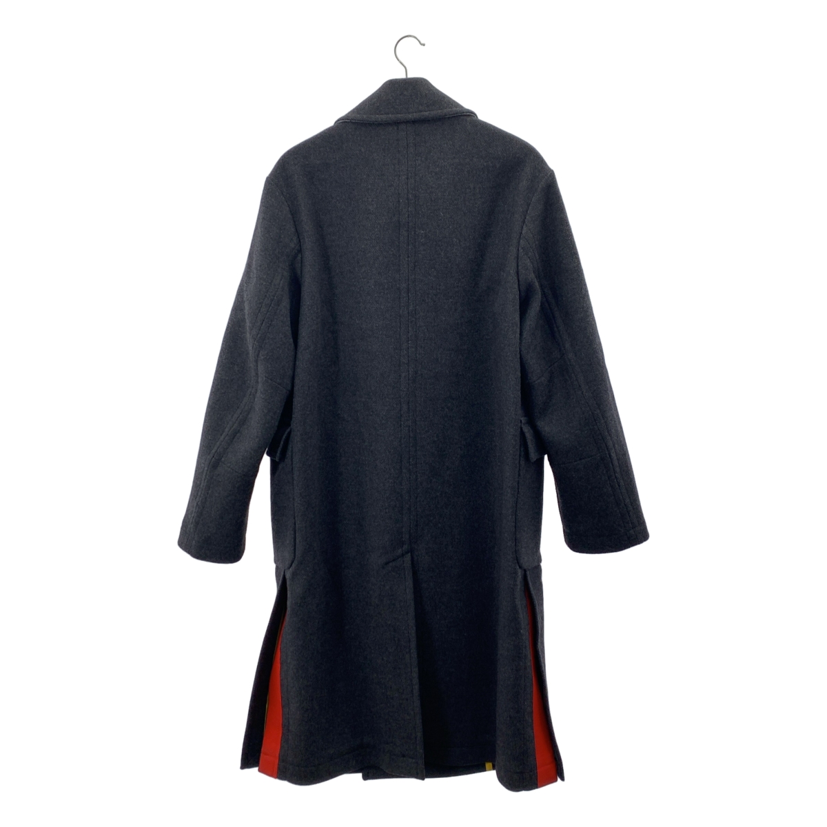 STELLA McCARTNEY / ステラマッカートニー ウールメルトン ベルクロ ダブル ロングコート