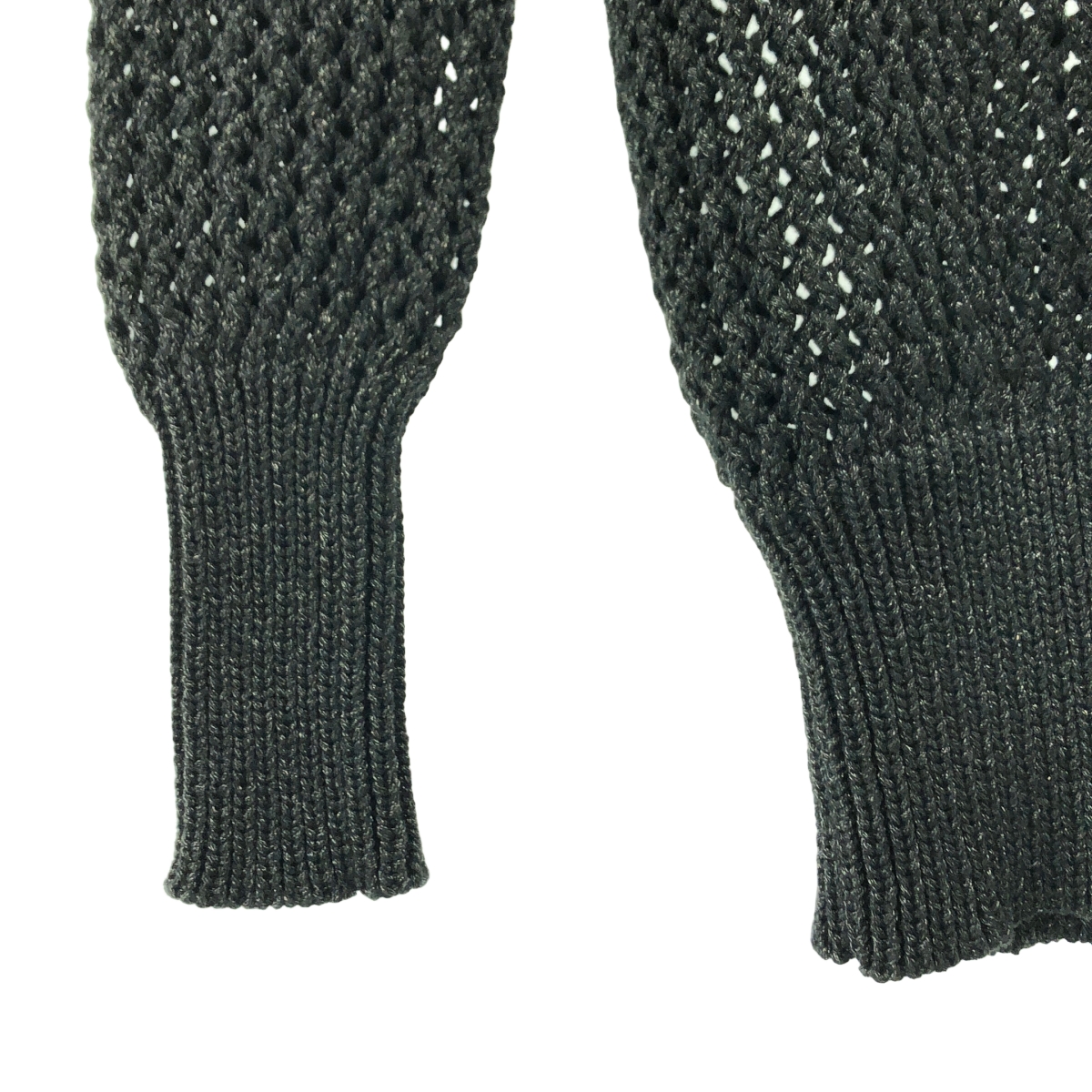 sacai / サカイ 異素材切替 Vネックニット