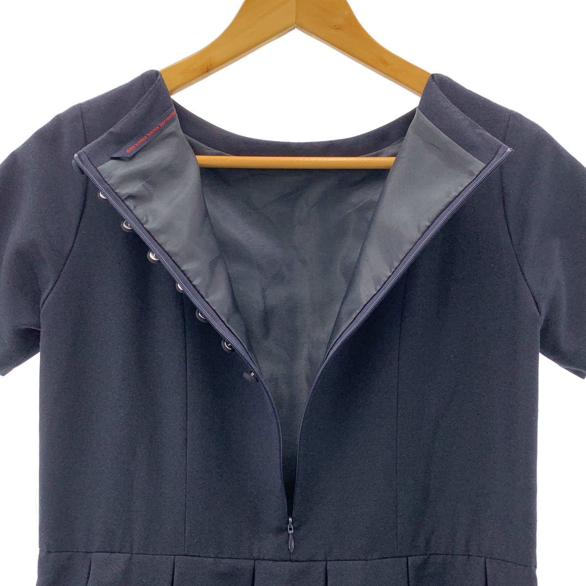 grandma MAMA daughter / グランマママドーター toro / プリーツ プルオーバーワンピース