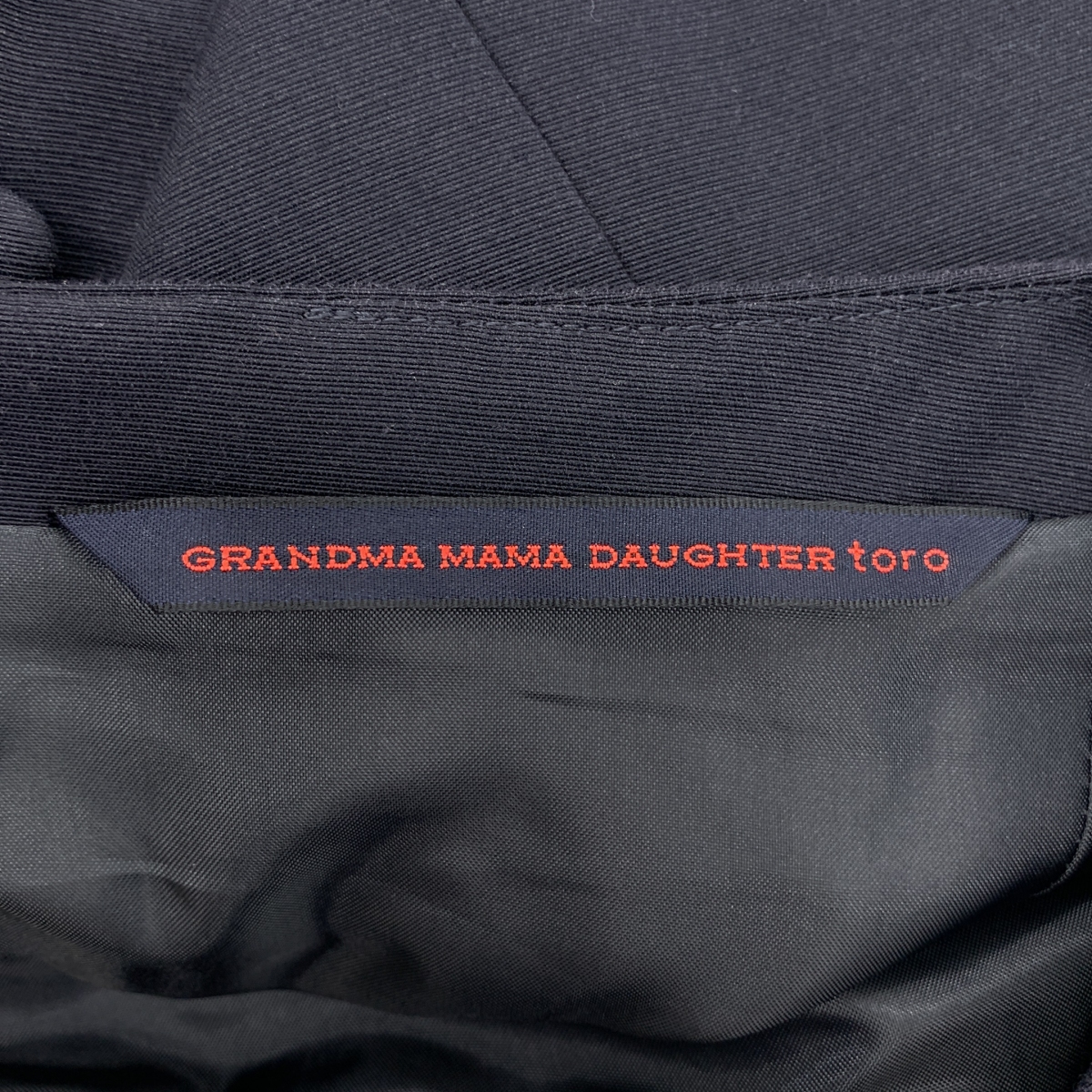 grandma MAMA daughter / グランマママドーター toro / プリーツ プルオーバーワンピース