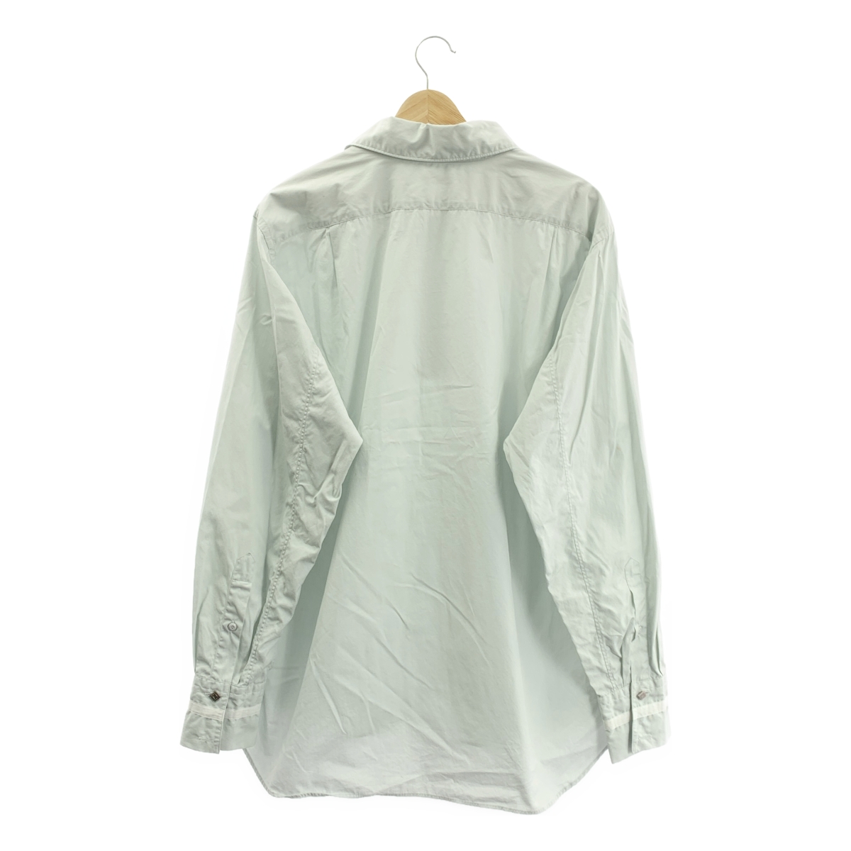 NICENESS / ナイスネス GLASCOCK ブロード デタッチャブルカラー ラガーシャツ