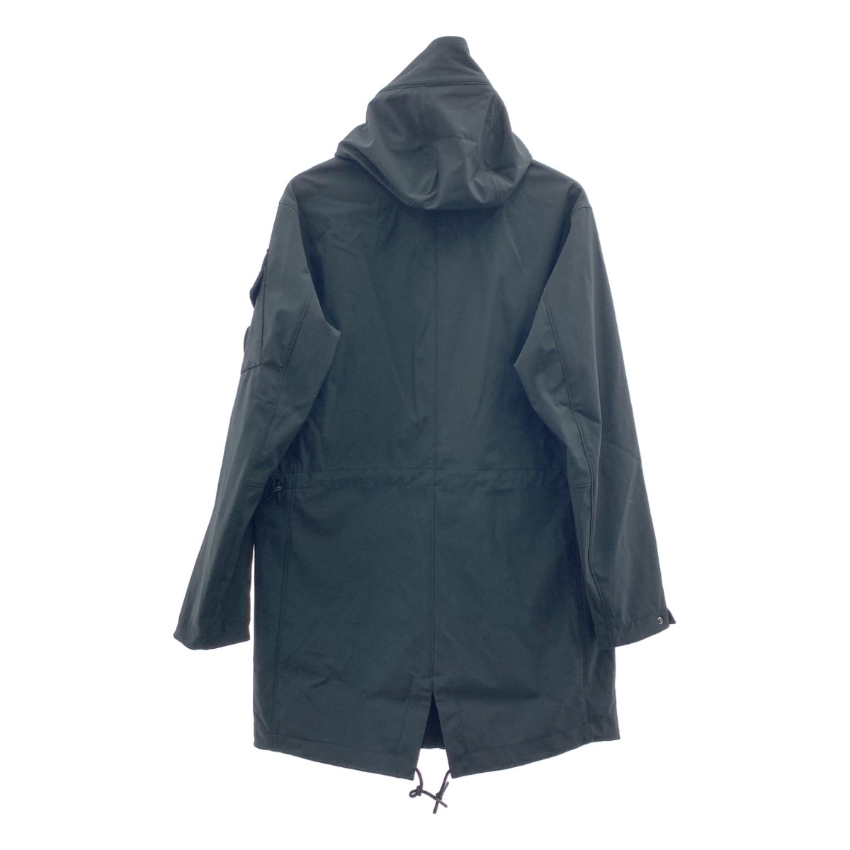 C.P. COMPANY / シーピーカンパニー ソフトシェル フーデッド ロング ジャケット