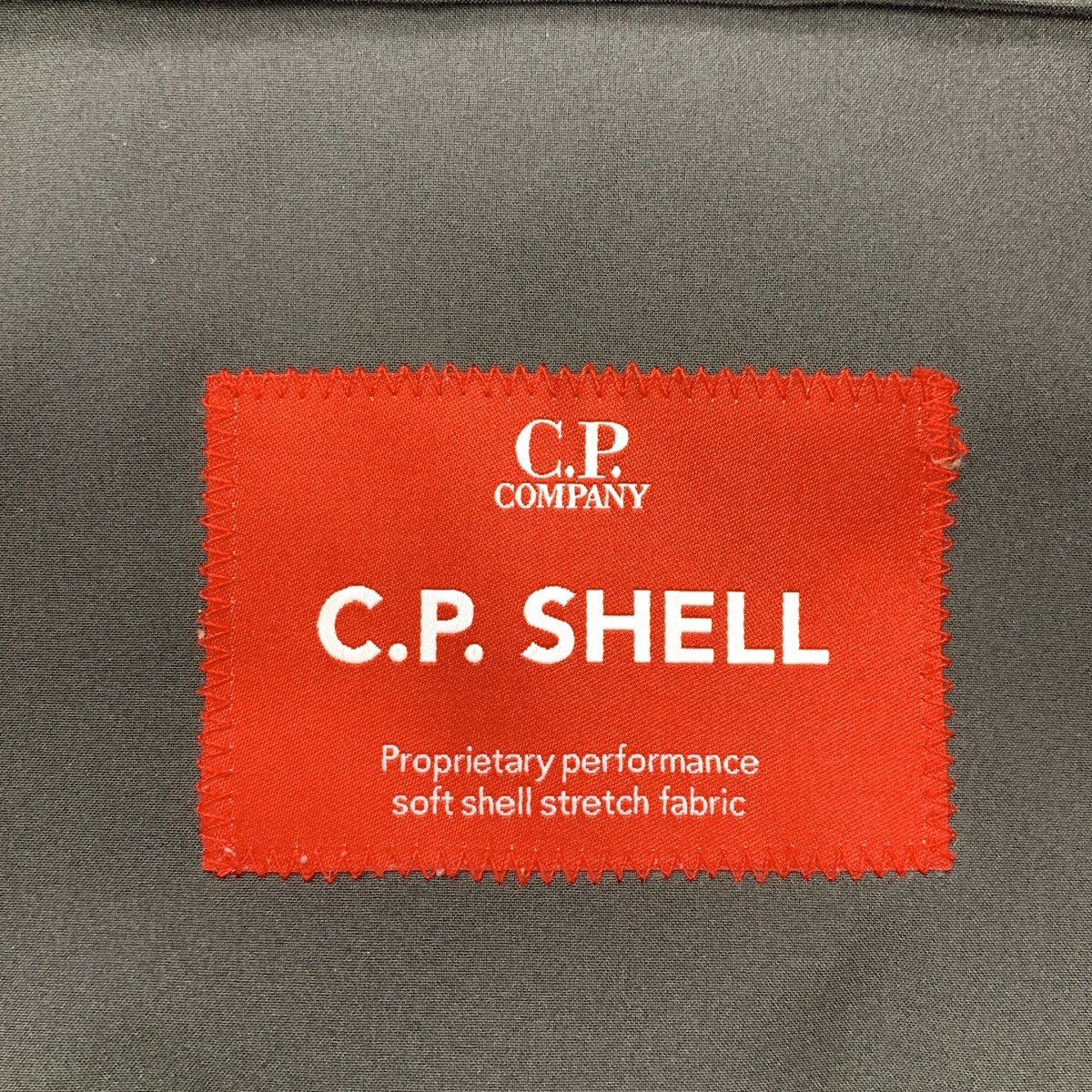 C.P. COMPANY / シーピーカンパニー ソフトシェル フーデッド ロング ジャケット