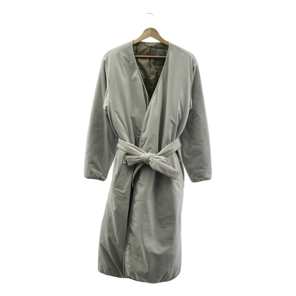 DESCENTE / デサント 中綿 ベルテッド ライトパフコート