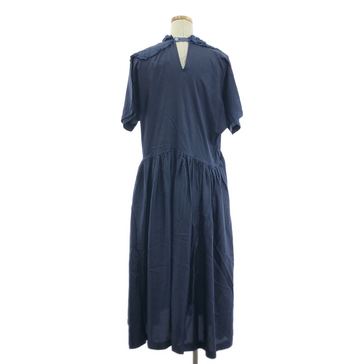 tricot COMME des GARCONS / トリココムデギャルソン 製品加工 フリル 装飾 ギャザー ボリューム ドレス ワンピース