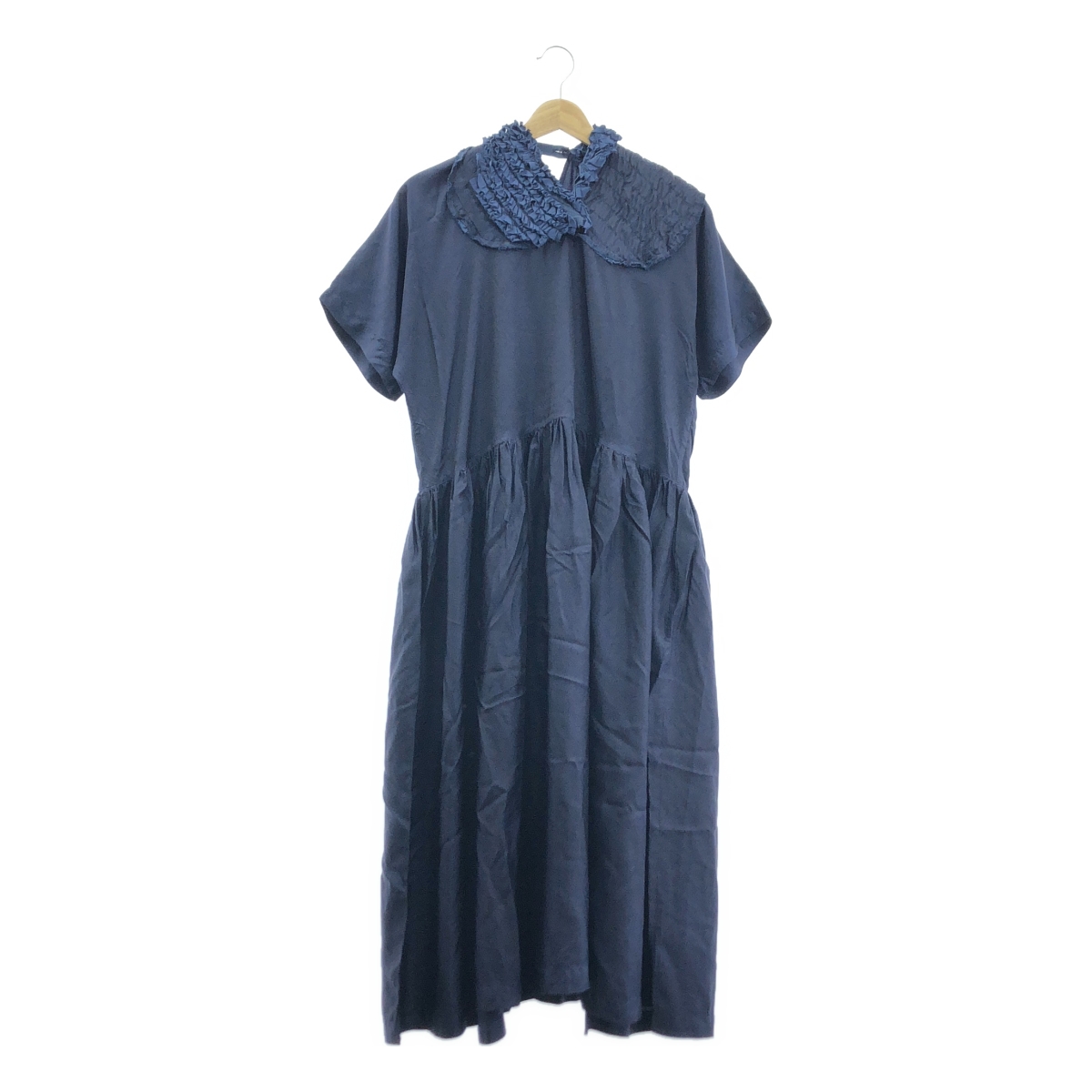 tricot COMME des GARCONS / トリココムデギャルソン 製品加工 フリル 装飾 ギャザー ボリューム ドレス ワンピース