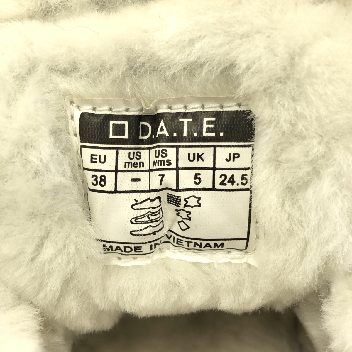 D.A.T.E. / デイト FUGA TEDDY ボア テディ スニーカー