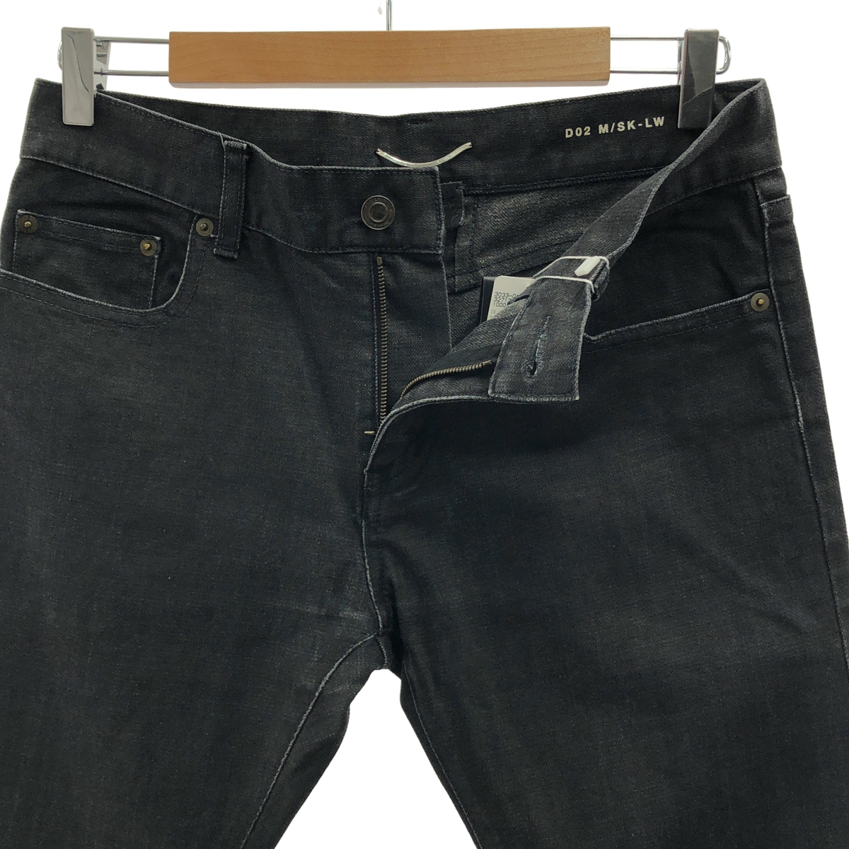 SAINT LAURENT PARIS / サンローランパリ D02M/SK-LW / ブラックデニム スキニーパンツ