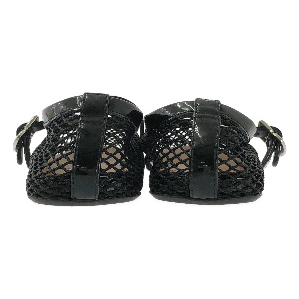 ALAIA / アライア フィッシュネット バレリーナ フラット パンプス