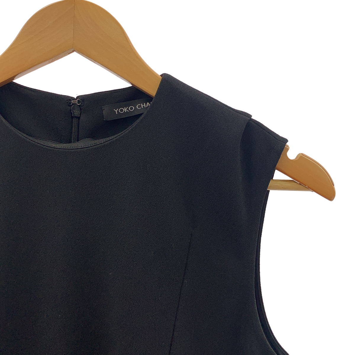 YOKO CHAN / ヨーコチャン バックジップ ノースリーブ ドレス ワンピース