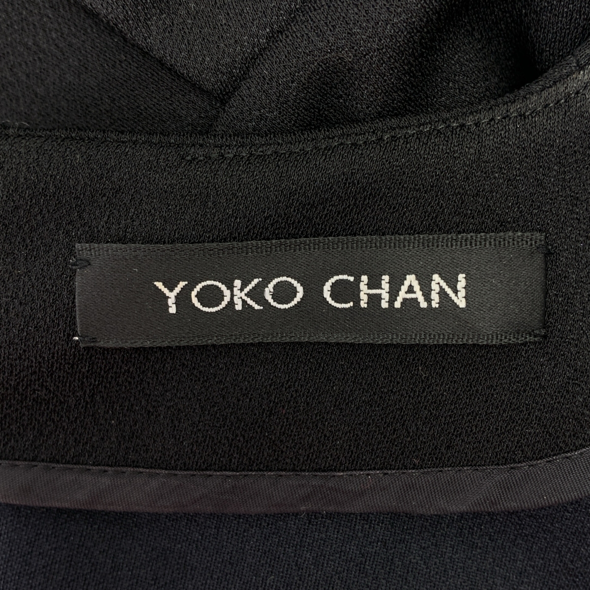 YOKO CHAN / ヨーコチャン バックジップ ノースリーブ ドレス ワンピース