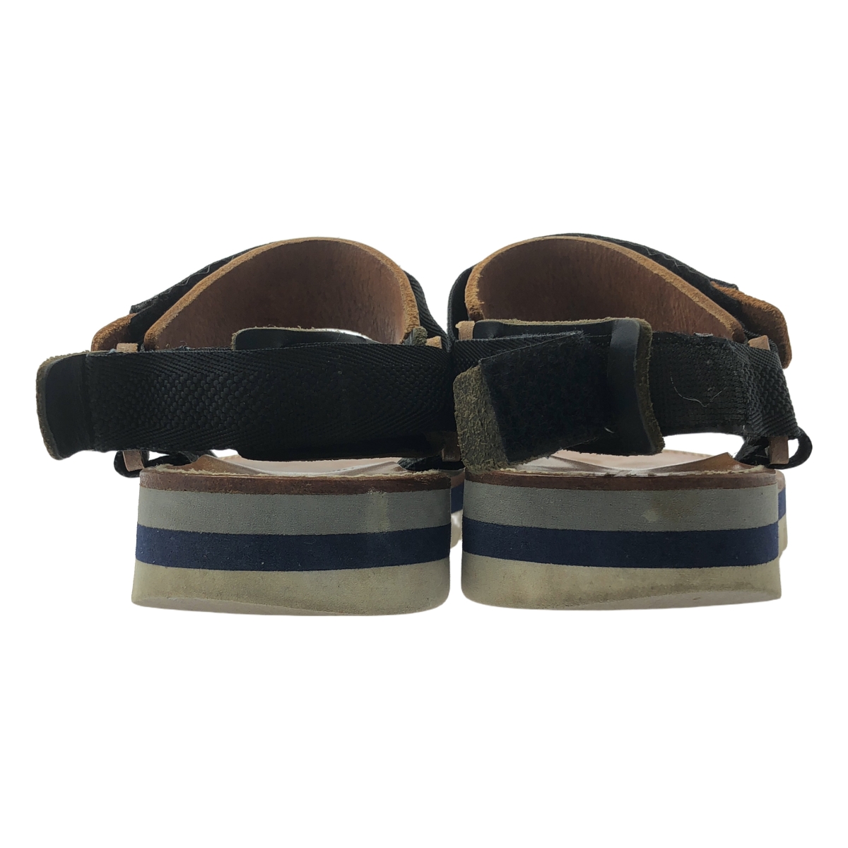 Hender scheme / エンダースキーマ Webb ウェブ レザー ナイロンストラップ シャークソールサンダル