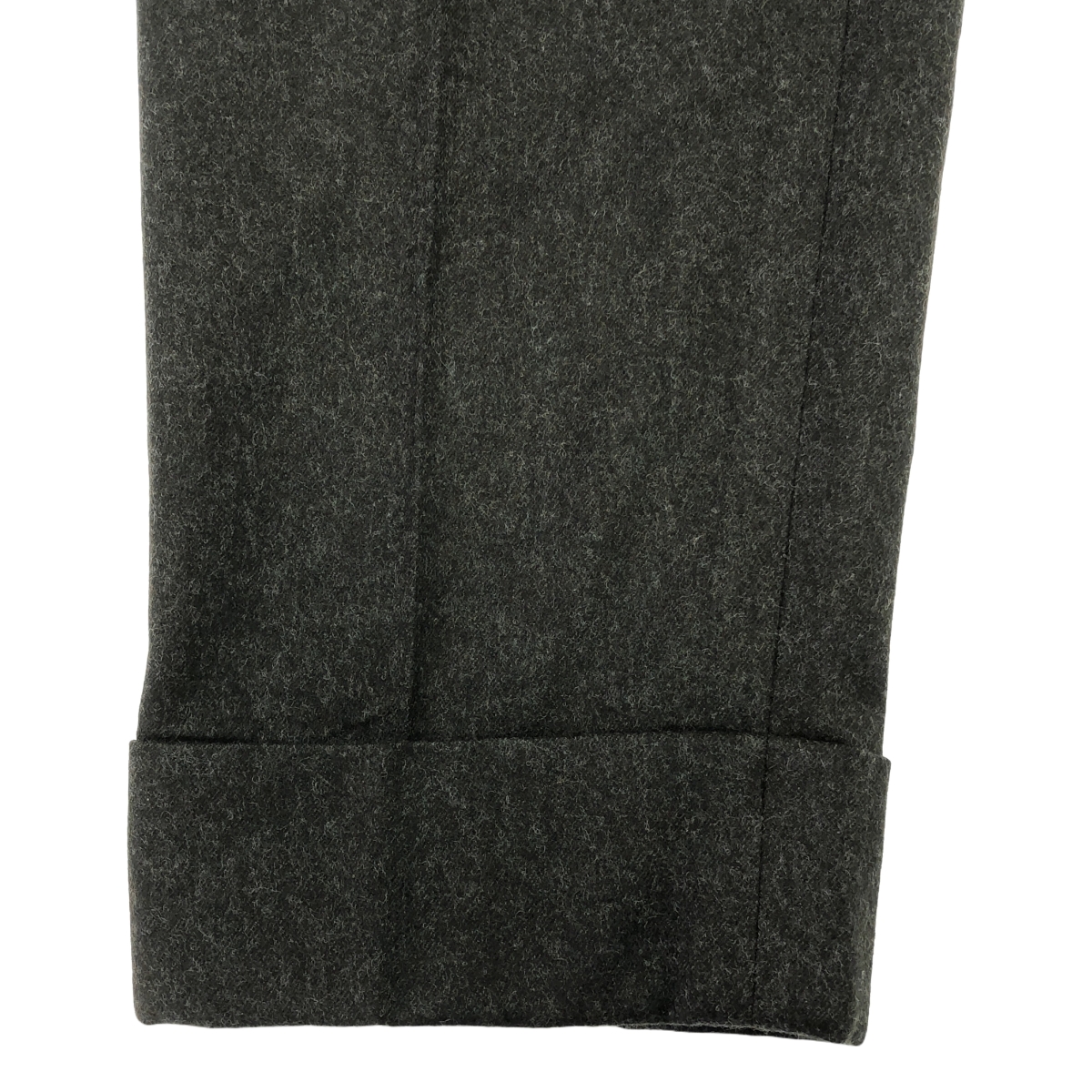 MARGARET HOWELL / マーガレットハウエル ウール カシミヤ タック パンツ