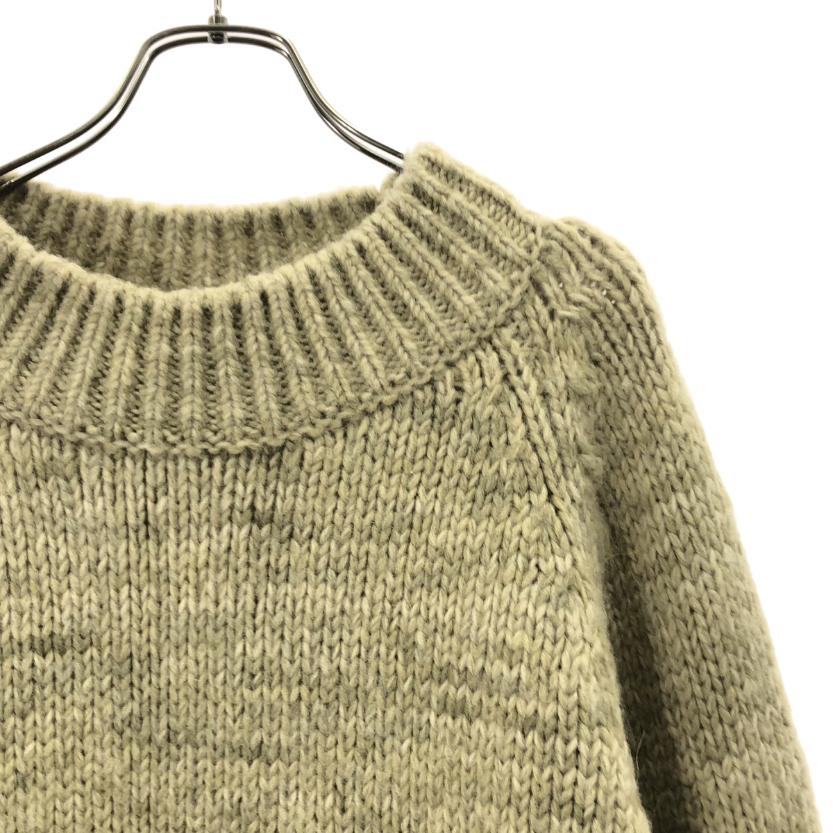 Maison Margiela / メゾンマルジェラ ボタニカル ダイ アルパカ クルーネックニット / ユニセックス