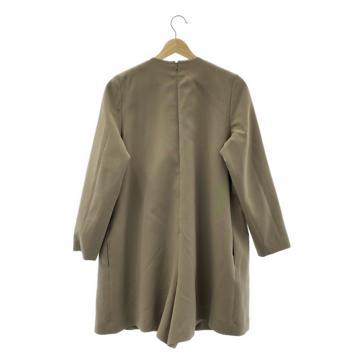 ESTNATION / エストネーション ウール混 フロントタック ショートオールインワン