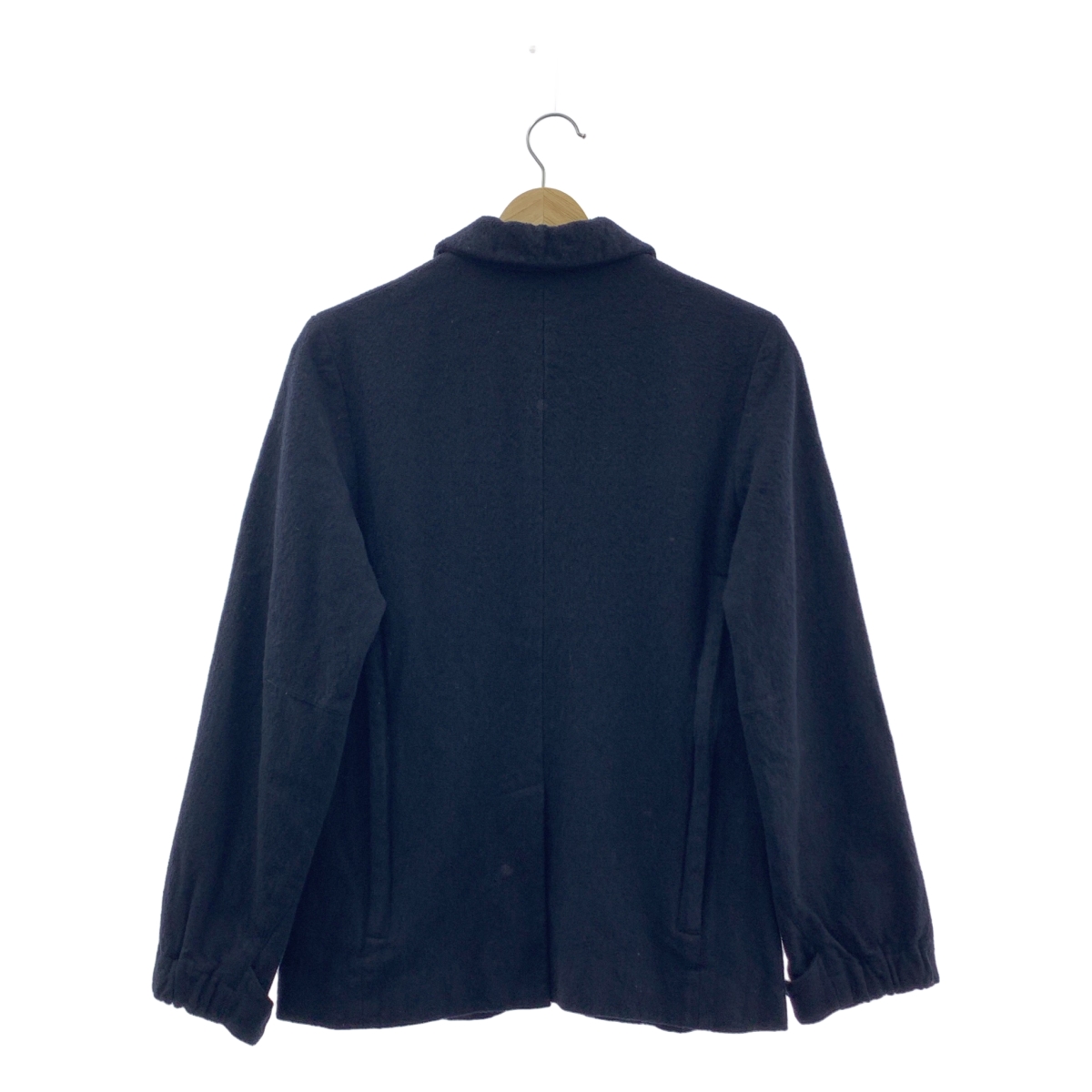 COMME des GARCONS COMME des GARCONS / コムコム バックベンチレーション ラウンドカラー ウールジャケット / 裏地メッシュ