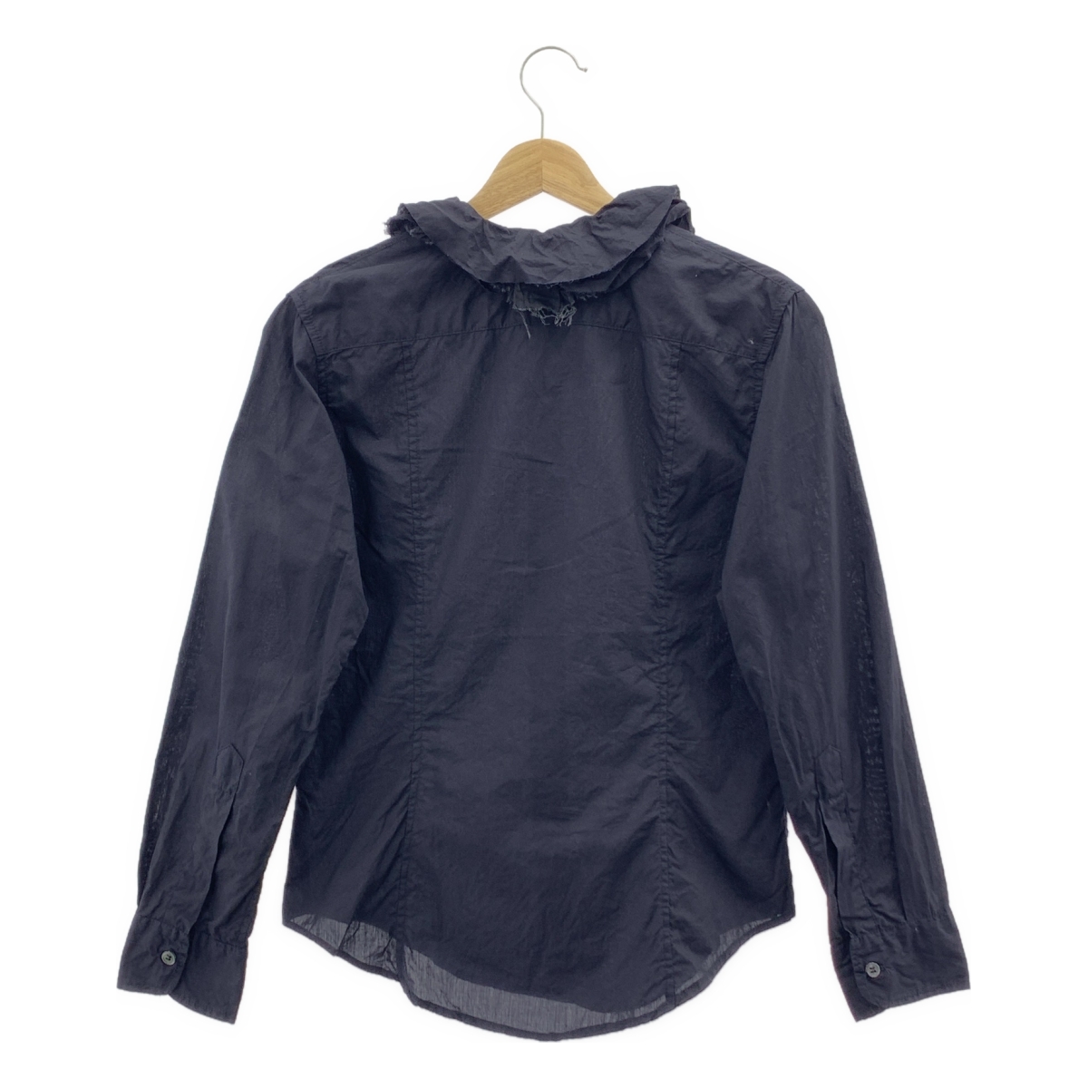 Paul Harnden / ポールハーデン cotton shirt / フリルカラー シャツ ブラウス