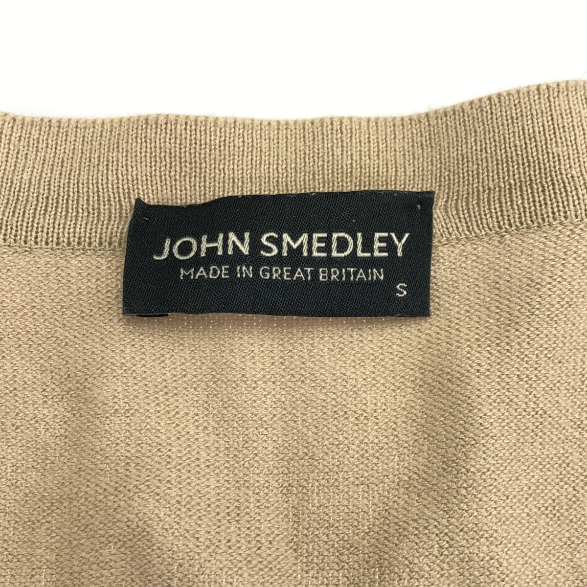 JOHN SMEDLEY / ジョンスメドレー コットンニット 半袖 カーディガン