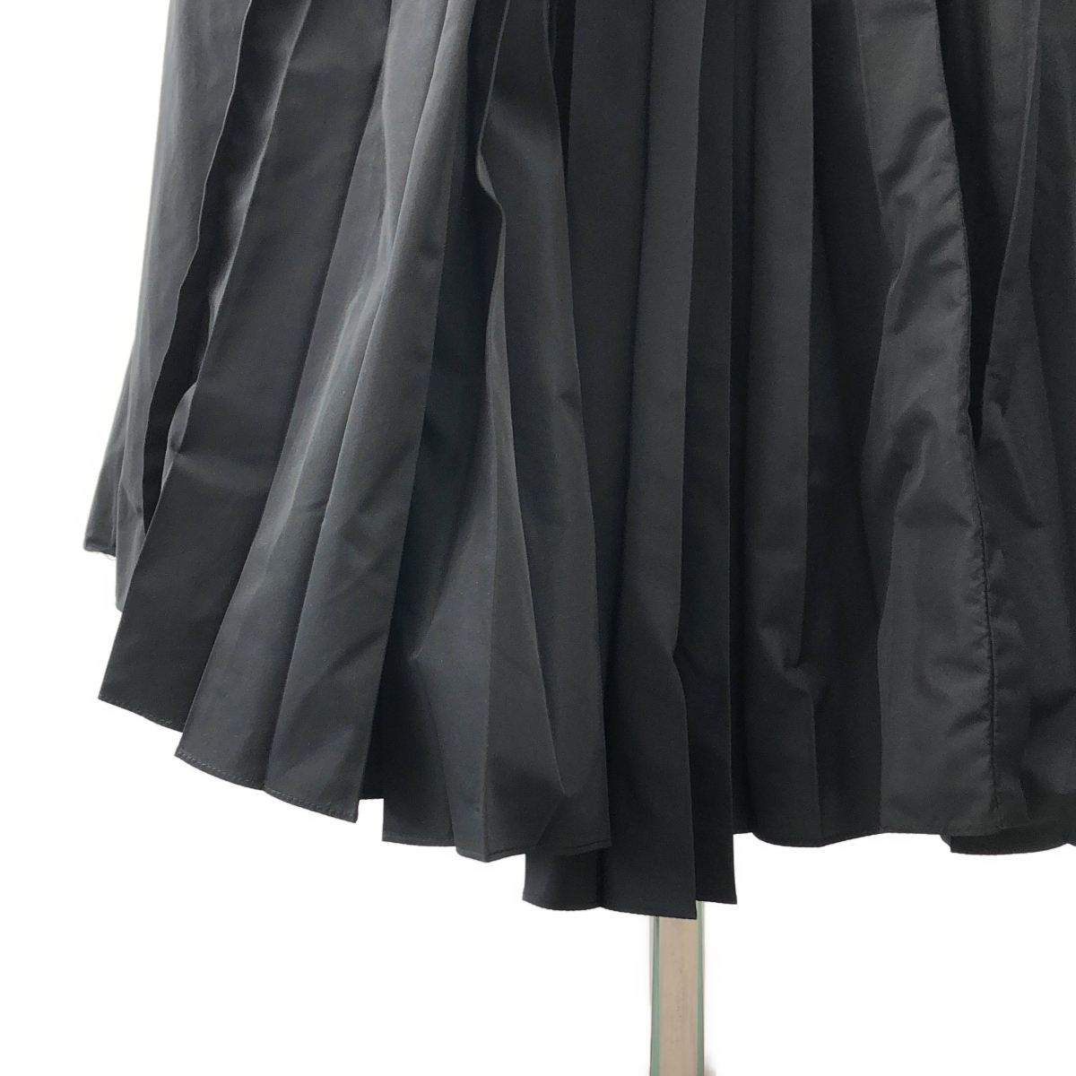 JIL SANDER / ジルサンダー プリーツ バンドカラー シャツ ワンピース