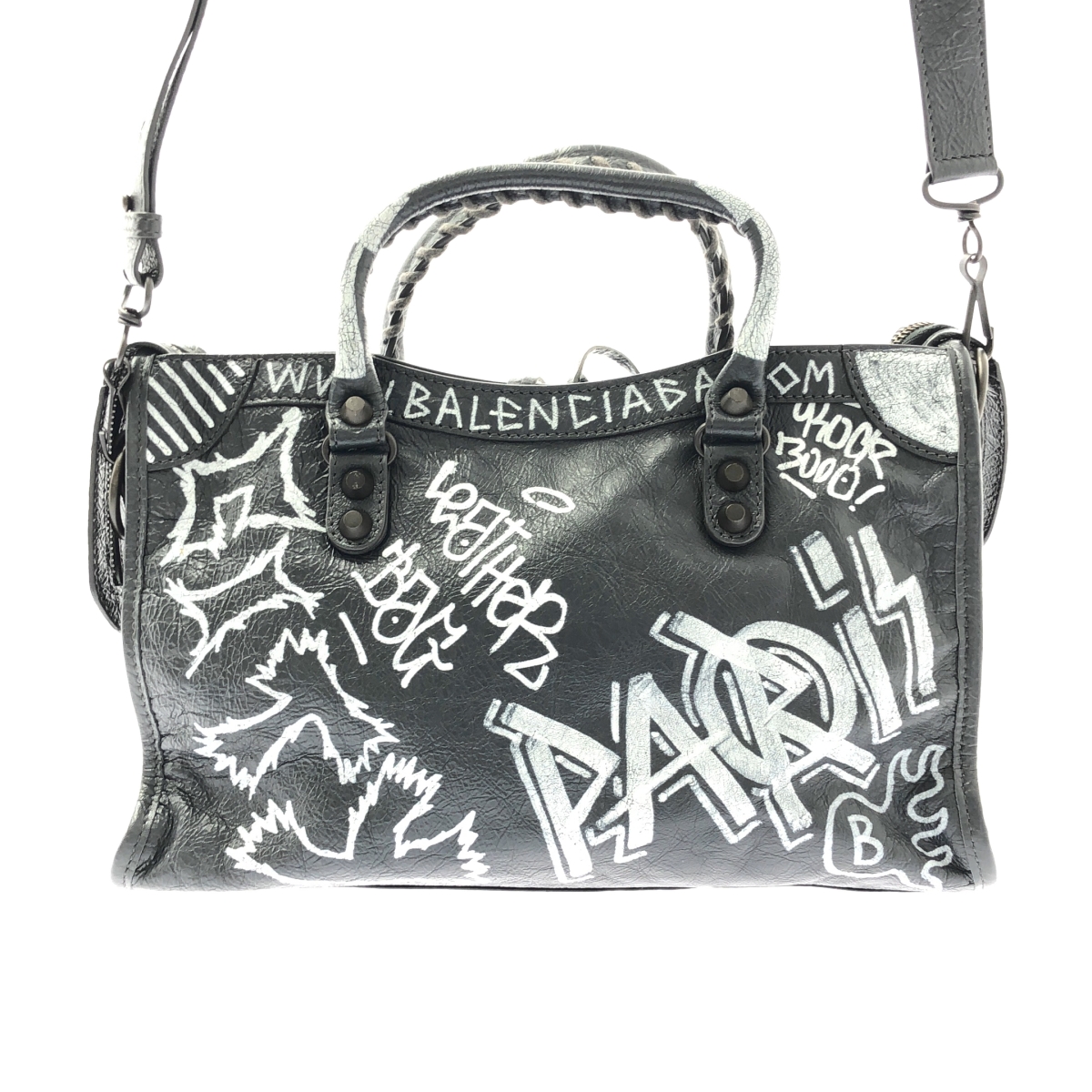BALENCIAGA / バレンシアガ CLASSIC CITY グラフィティ クラシック シティ ショルダーバッグ / 431621