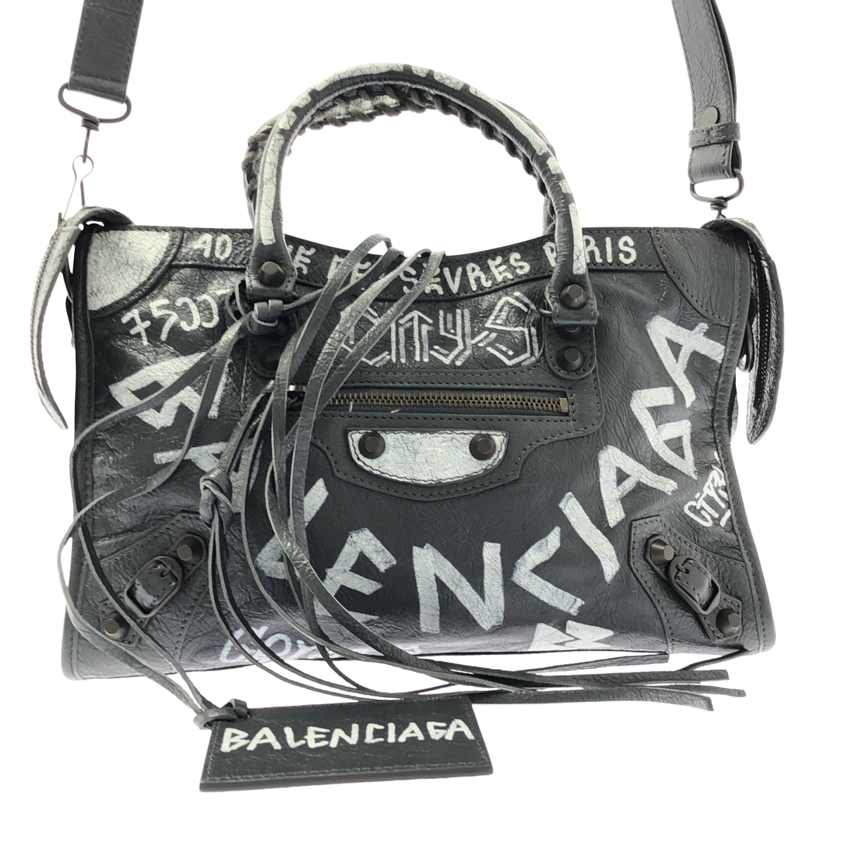 BALENCIAGA / バレンシアガ CLASSIC CITY グラフィティ クラシック シティ ショルダーバッグ / 431621