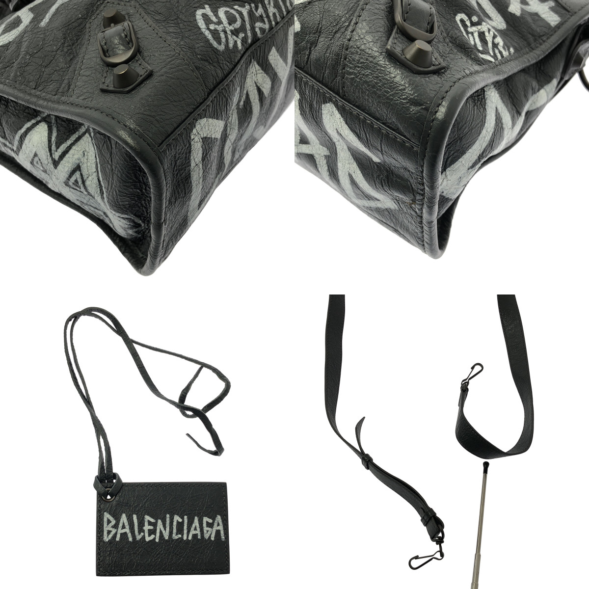 BALENCIAGA / バレンシアガ CLASSIC CITY グラフィティ クラシック シティ ショルダーバッグ / 431621