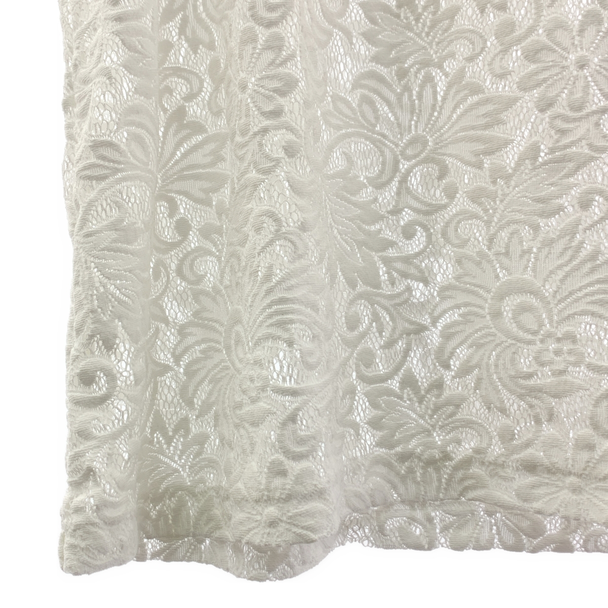 COMME des GARCONS HOMME PLUS / コムデギャルソンオムプリュス 製品洗い エステルラッセル レース タンクトップ