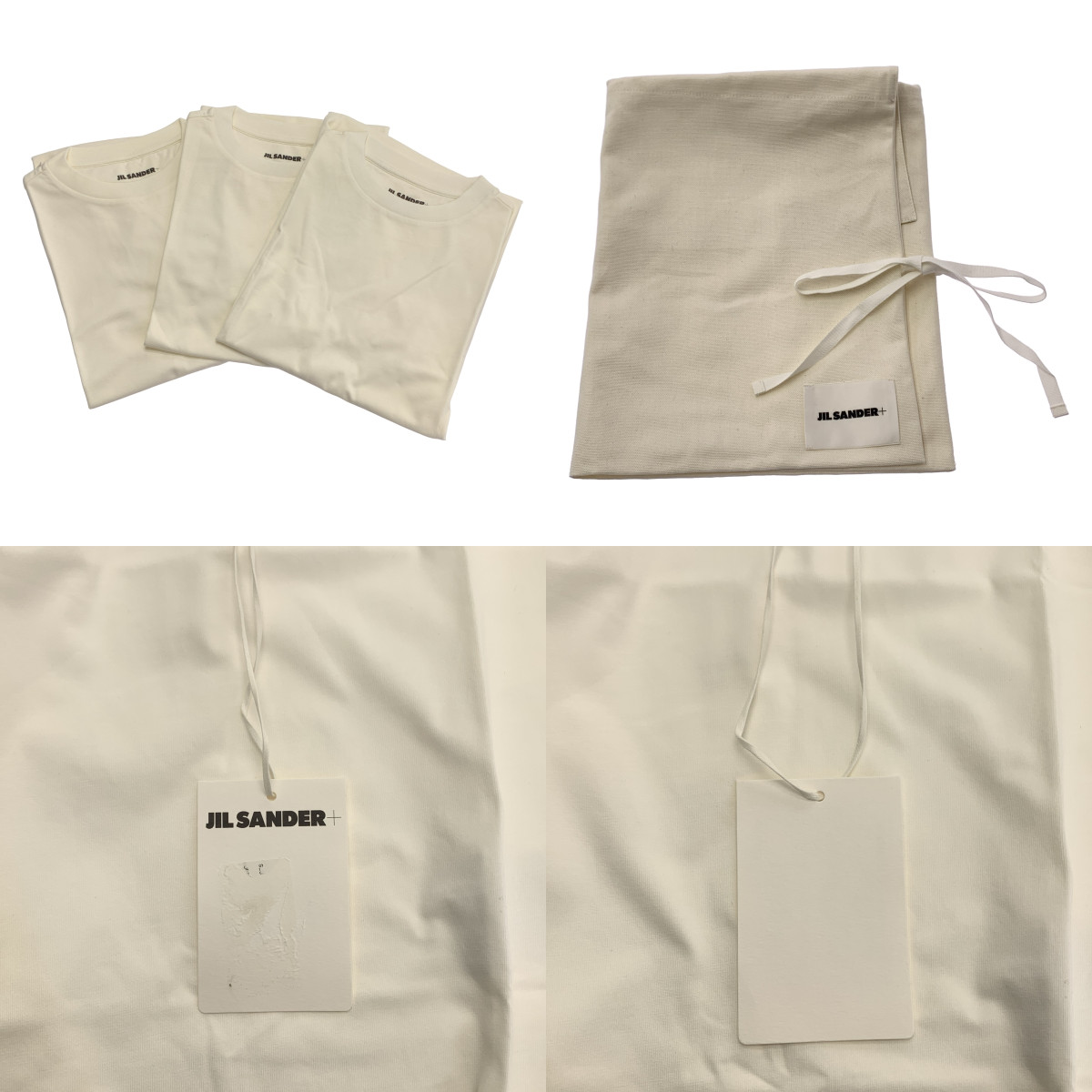 JIL SANDER+ / ジルサンダープラス 3パック  クルーネック Tシャツ