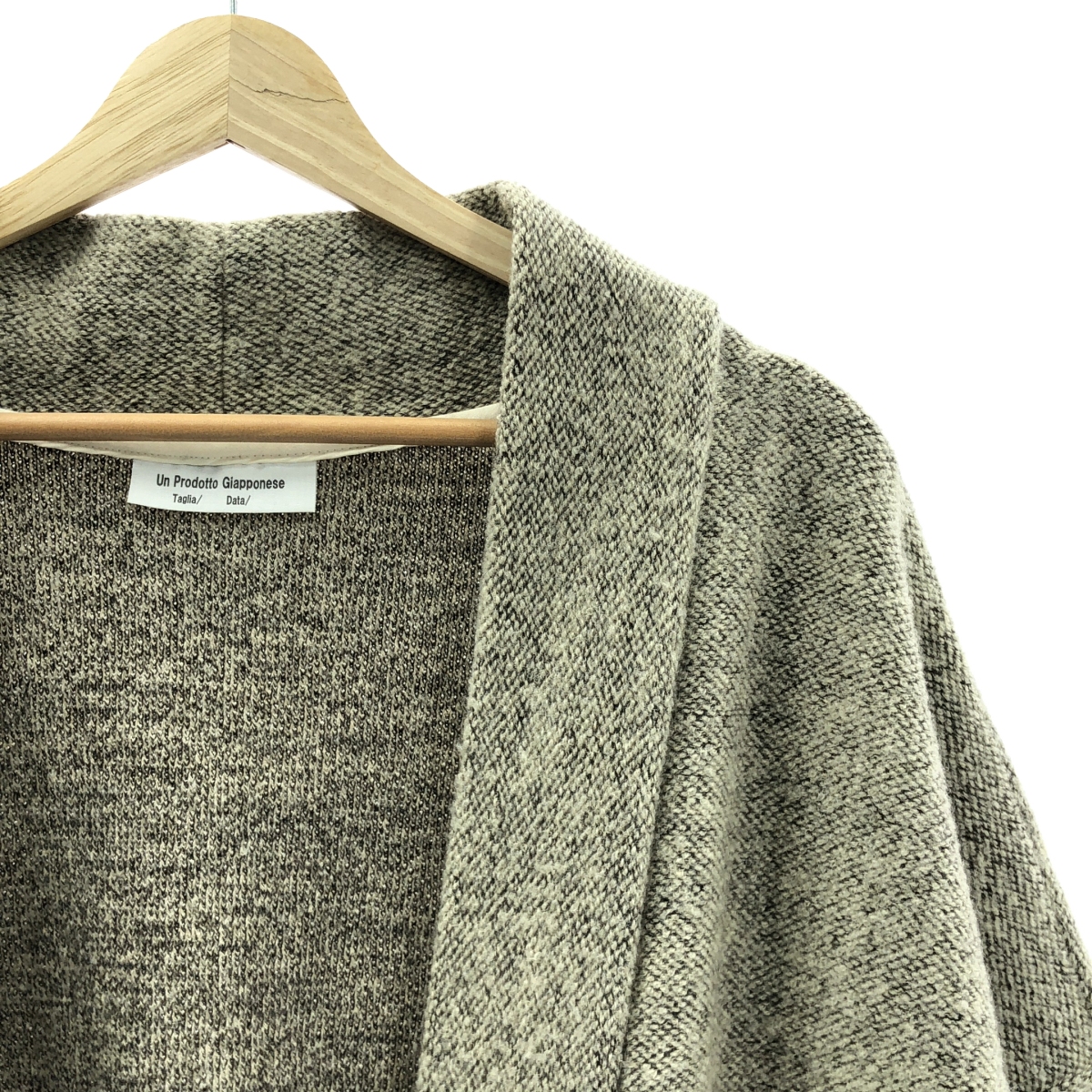 ARTE POVERA / アルテポーヴェラ ウール ニット ボタンレス ロングカーディガン コーディガン